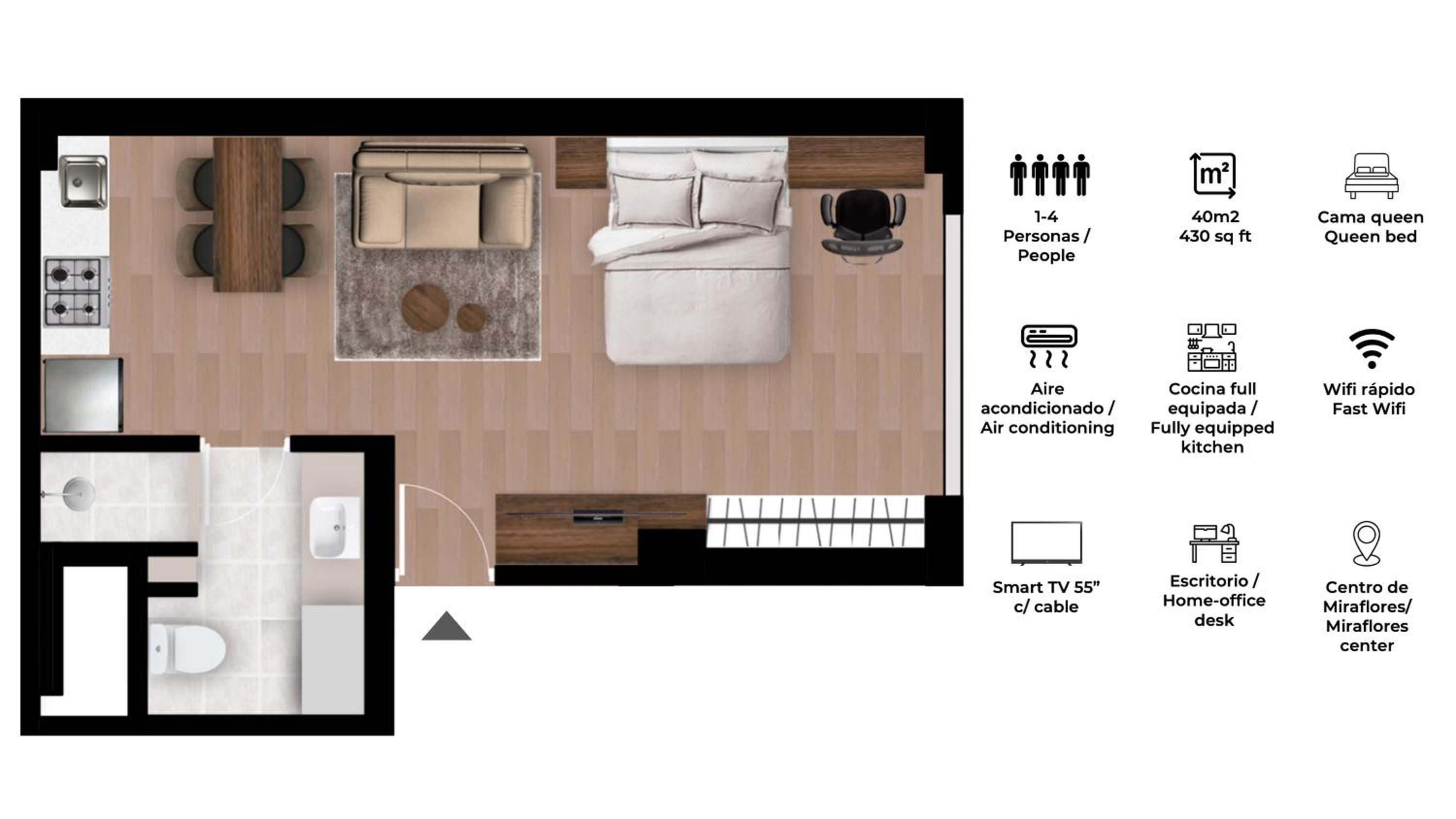 Studio Apartment