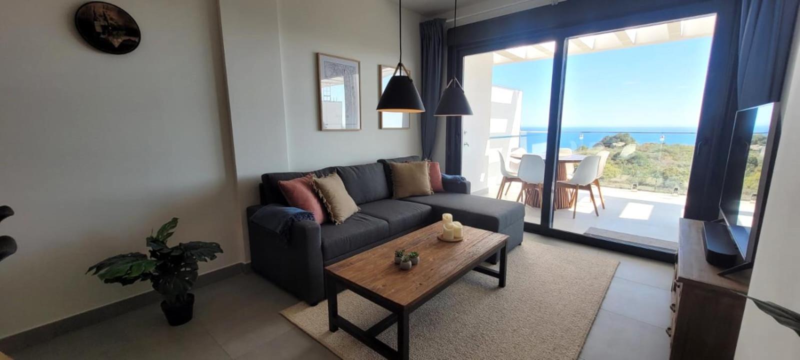 Apartamento con vista al mar