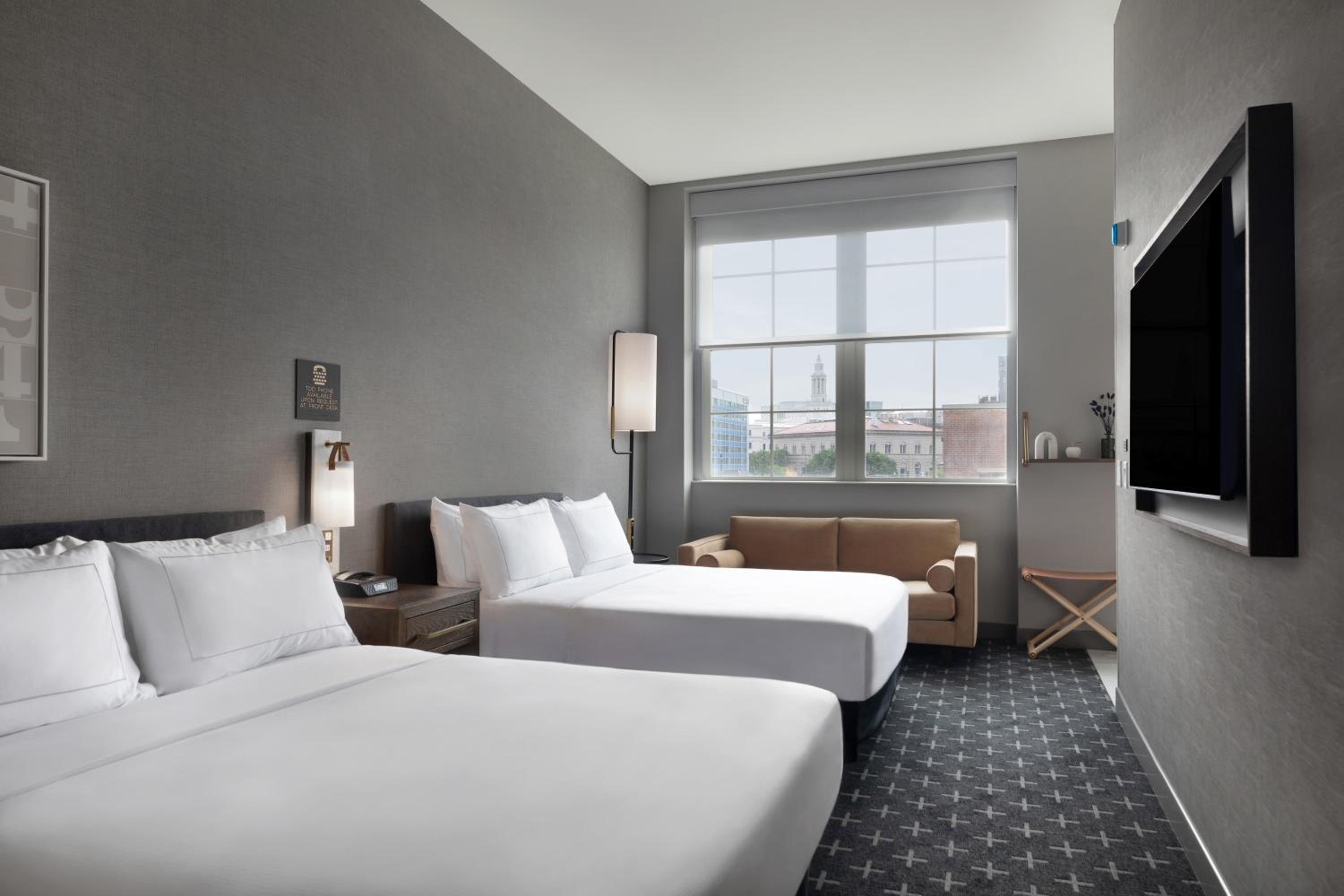 Queen Room with Two Queen Beds and Bath Tub - Mobility/Hearing Accessible - Photo 4