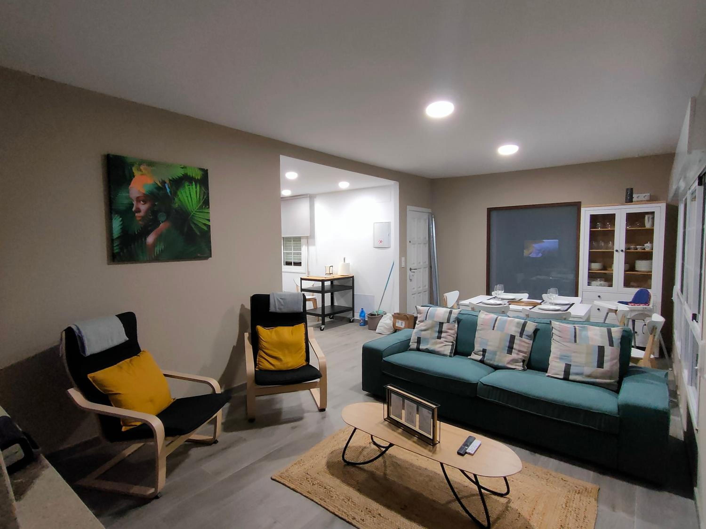 Casa de cuatro habitaciones