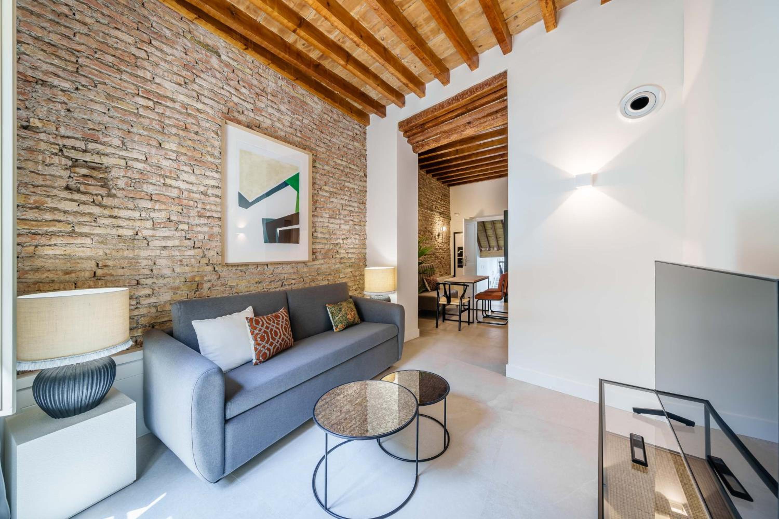 Apartamento con Balcón