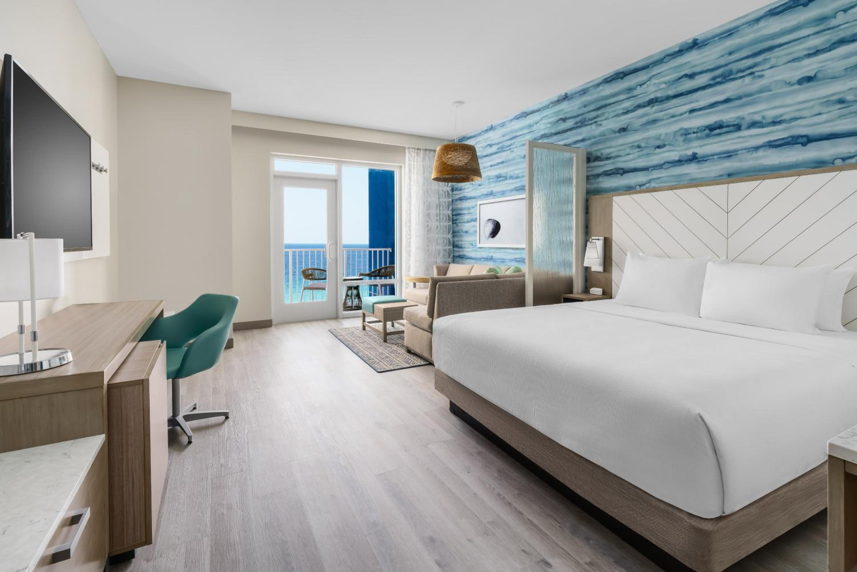One-Bedroom King Suite with Balcony and Gulf View - High Floor - Photo 8