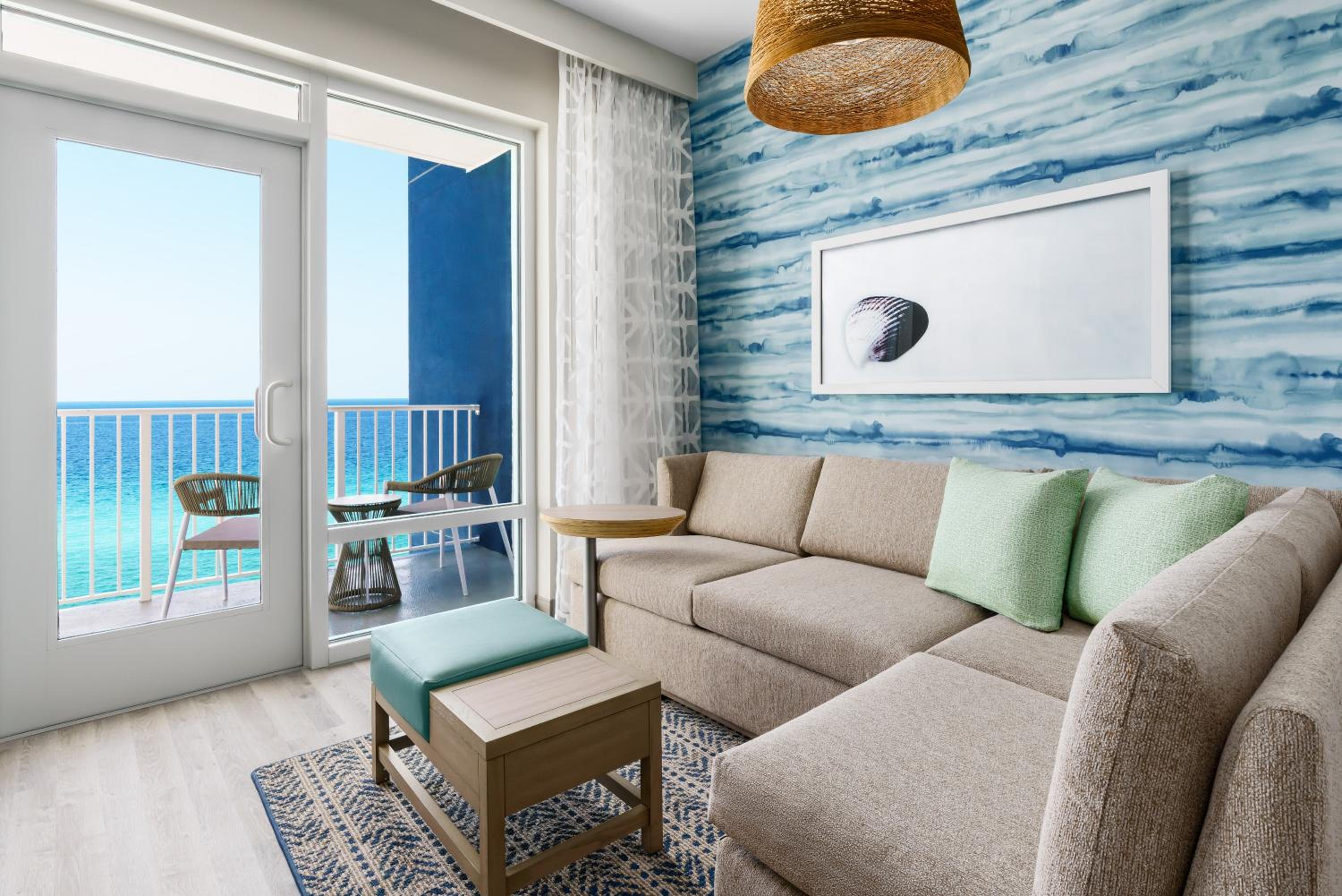 King Suite with Sofa Bed, Balcony and Gulf View - Disability Access - Photo 2