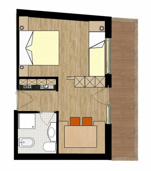 One-Bedroom Apartment photo 2