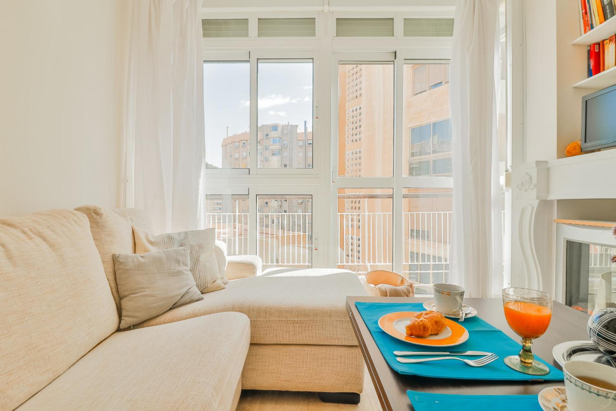 Apartamento con vista al mar
