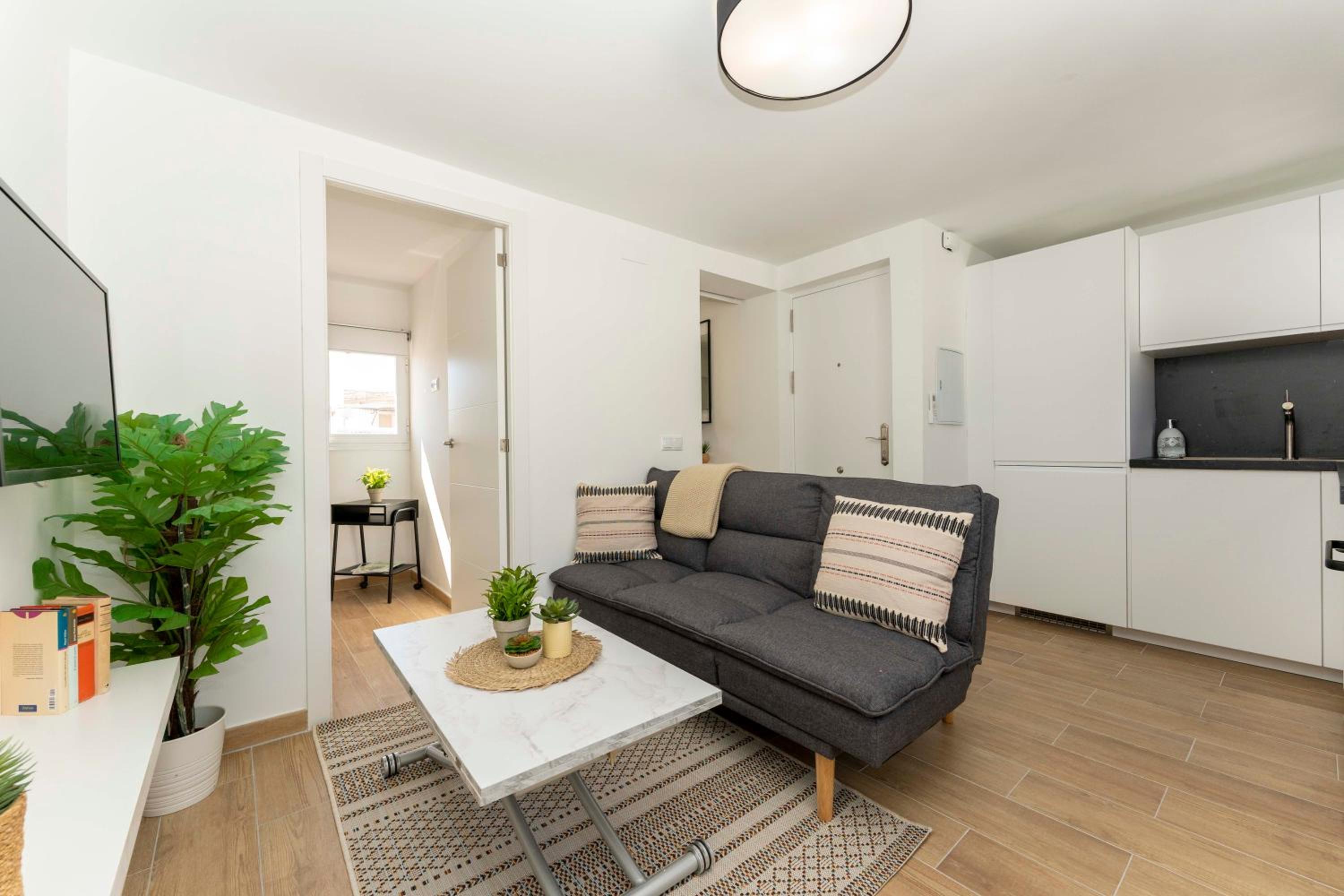 Apartamento de dos habitaciones
