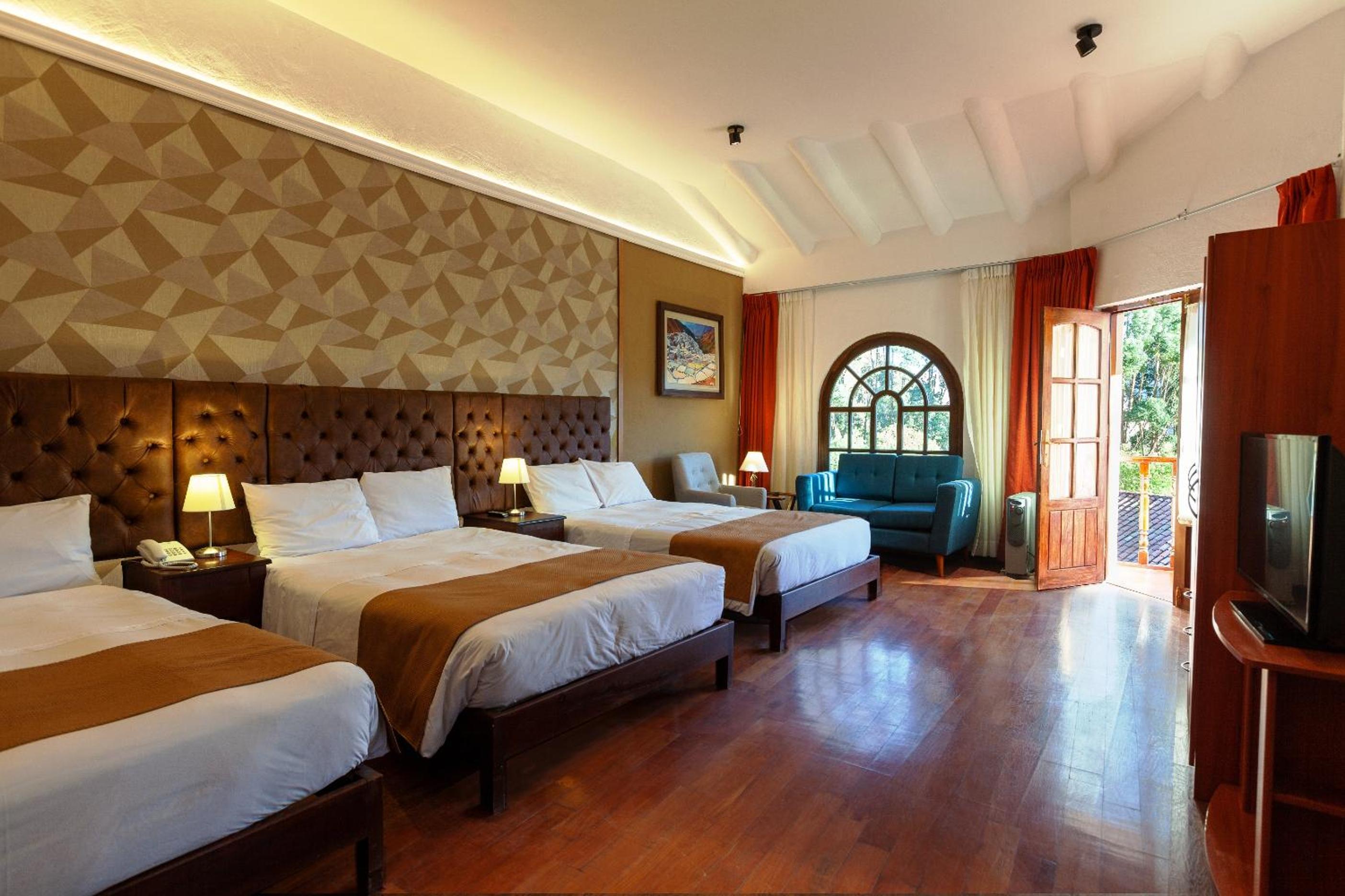 Triple Double Beds with Terrace, Mountain and Garden View - Photo 3
