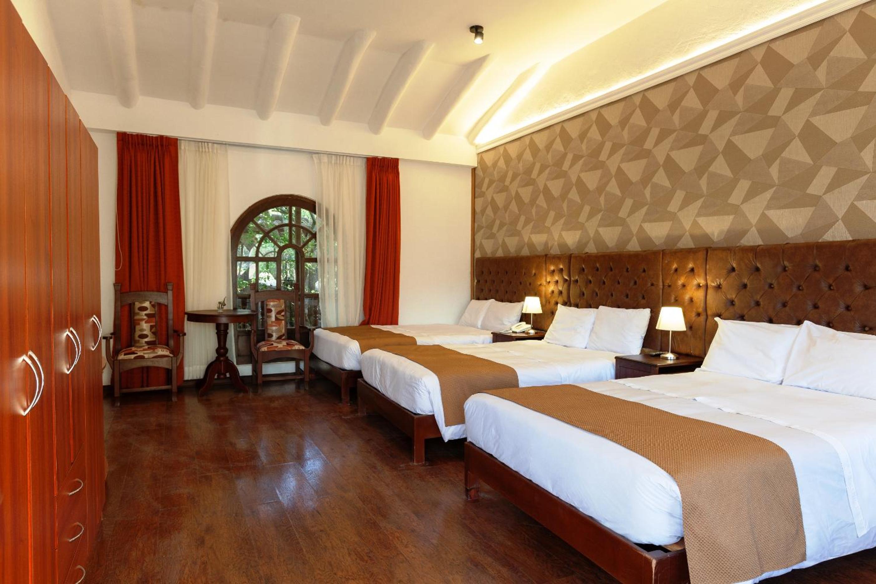 Two Double Beds with Terrace, Mountain and Garden View - Photo 3