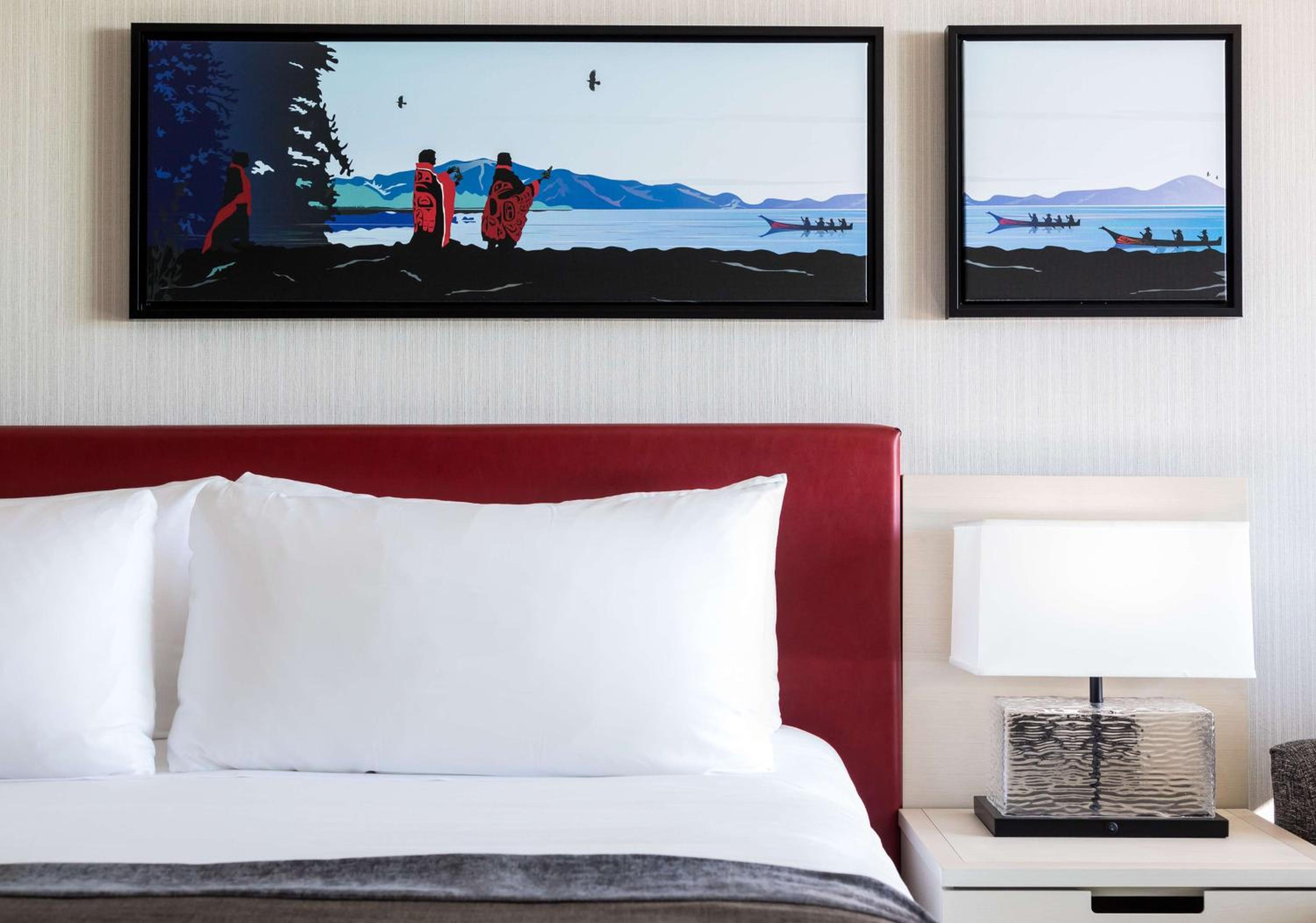 Loft Queen Room with Two Queen Beds, Sofa Bed, Balcony and Ocean View - Non-Smoking
