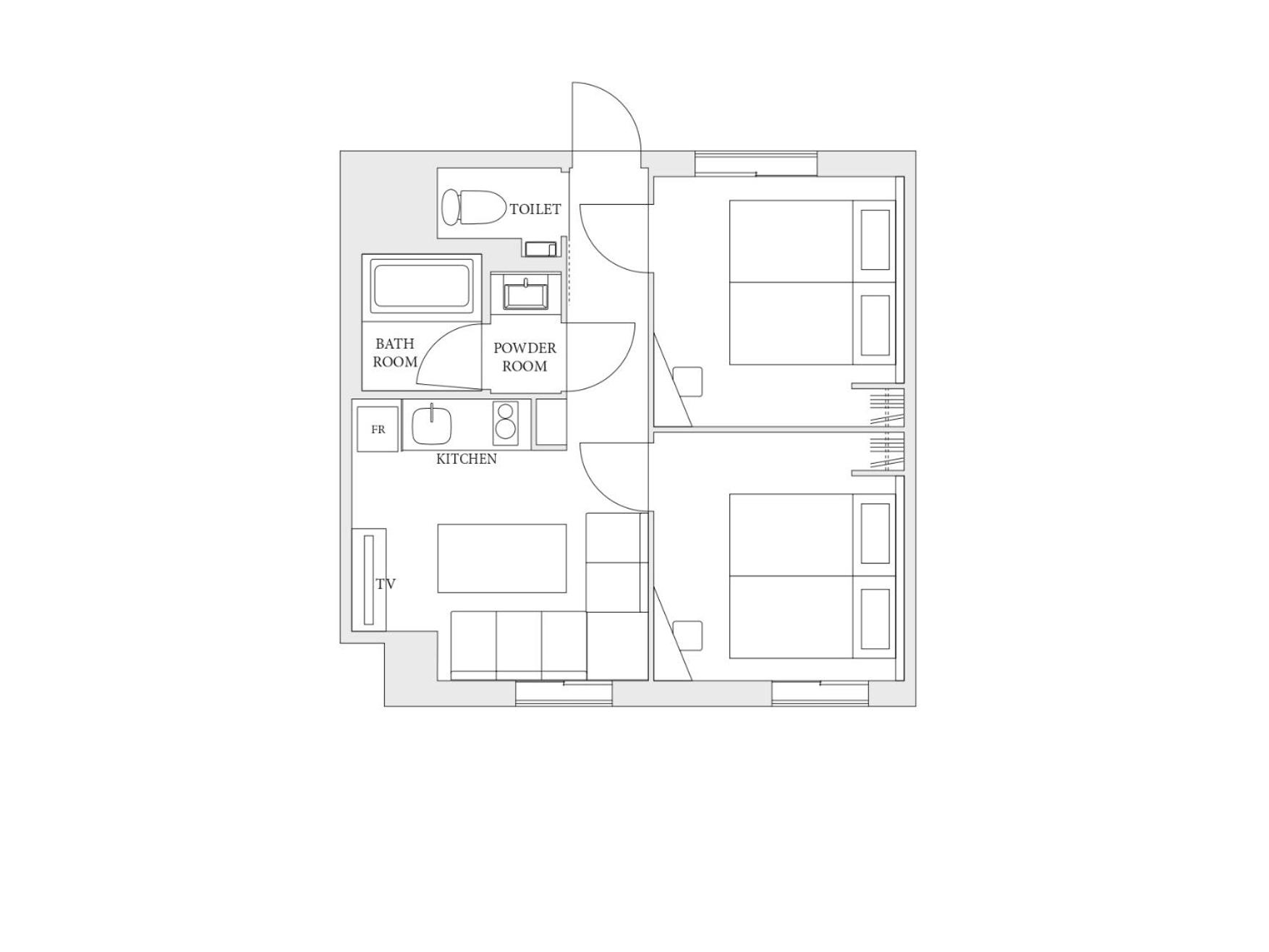 Two-Bedroom Apartment