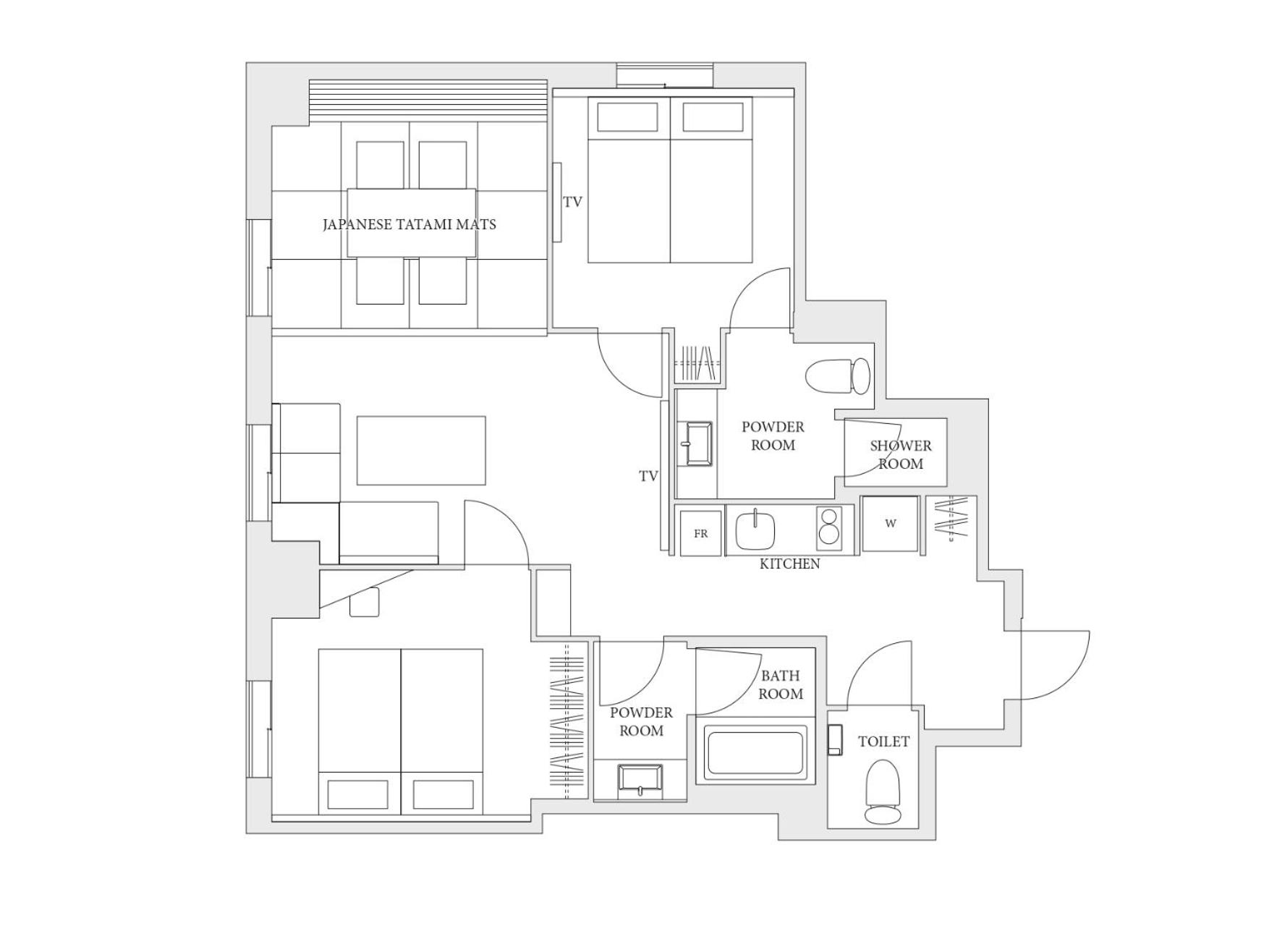 Two-Bedroom Japanese Suite thumbnail 5