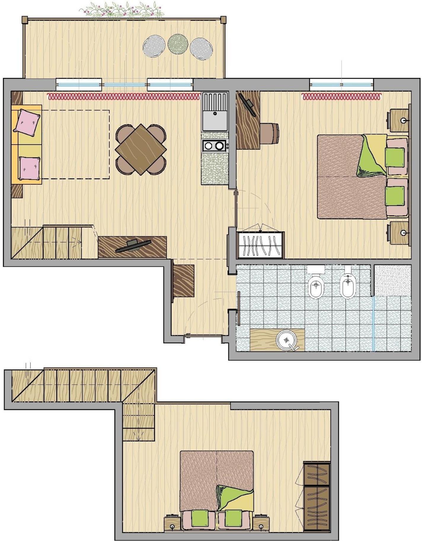 Family Suite with Balcony - Photo 2