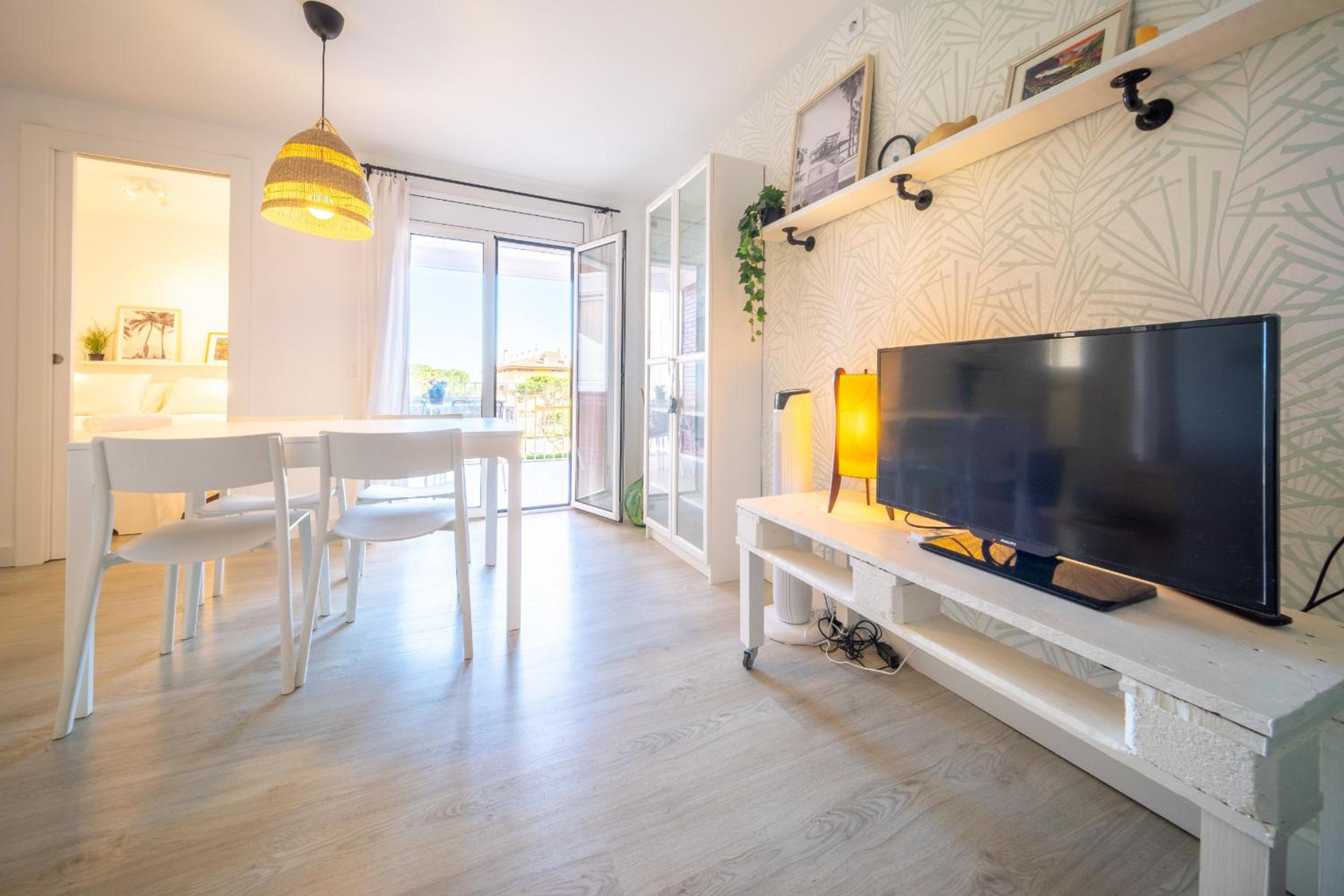 Apartamento con Balcón