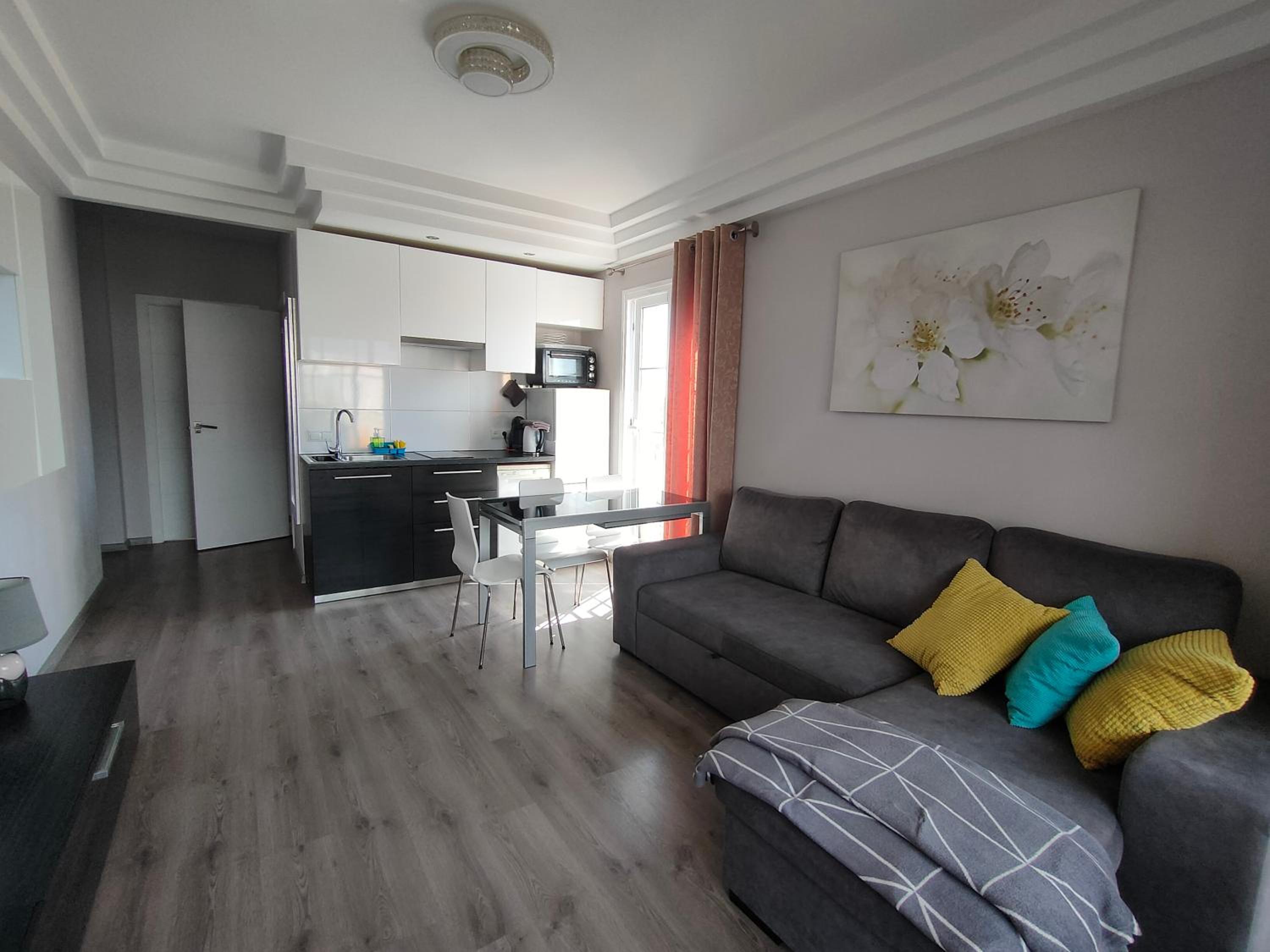 Apartamento de dos habitaciones