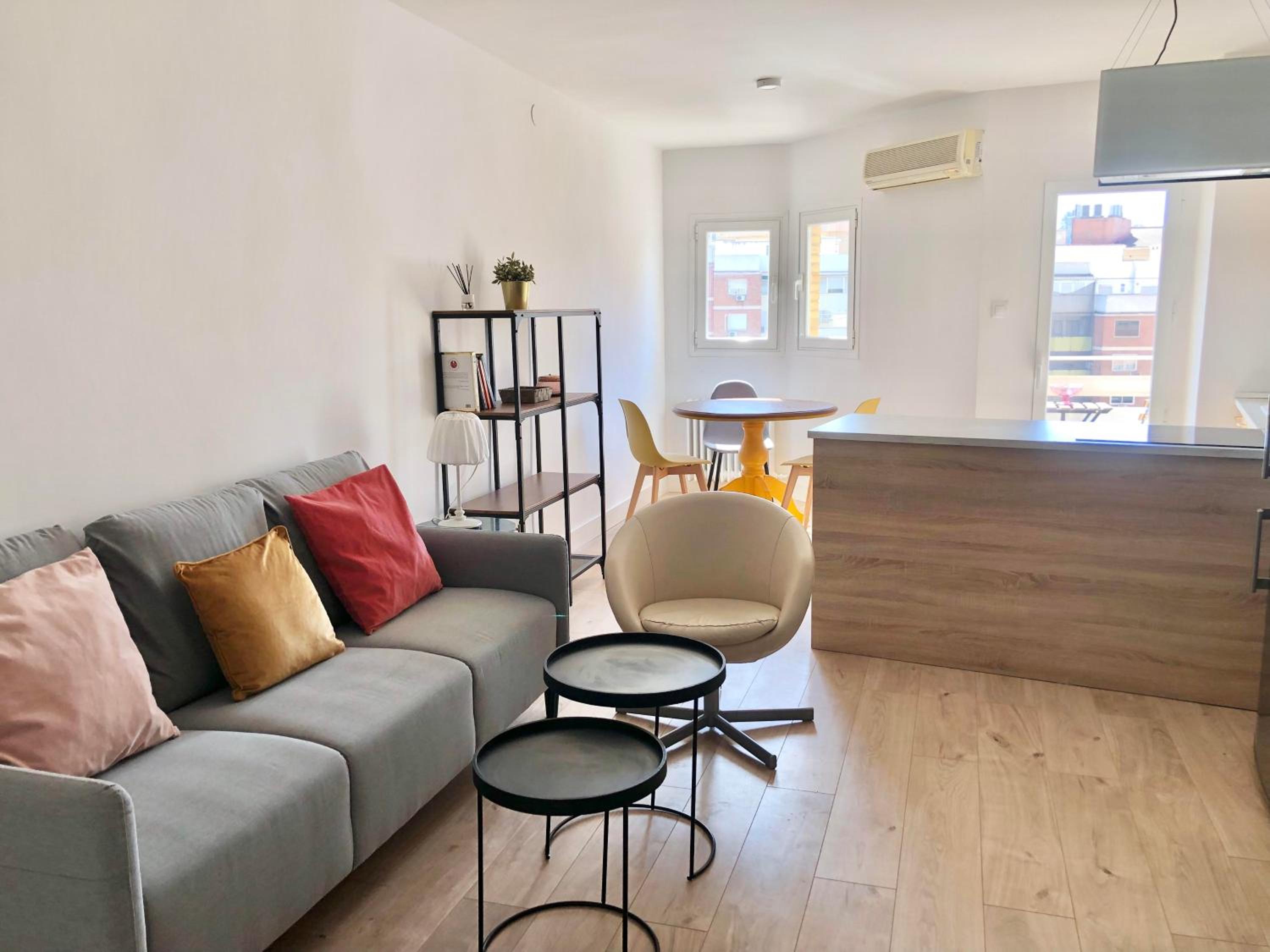 Apartamento de dos habitaciones