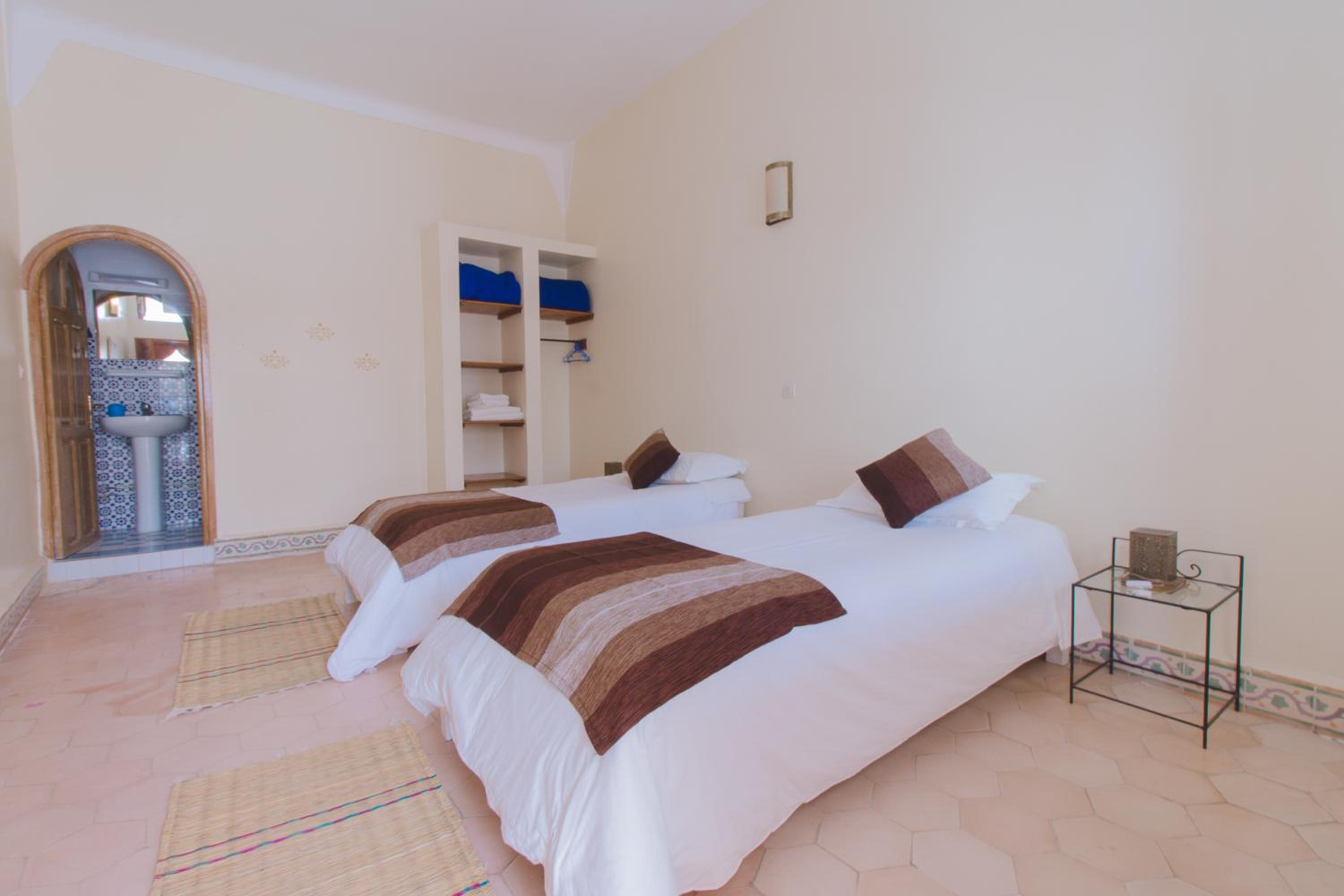Twin Room with Patio View