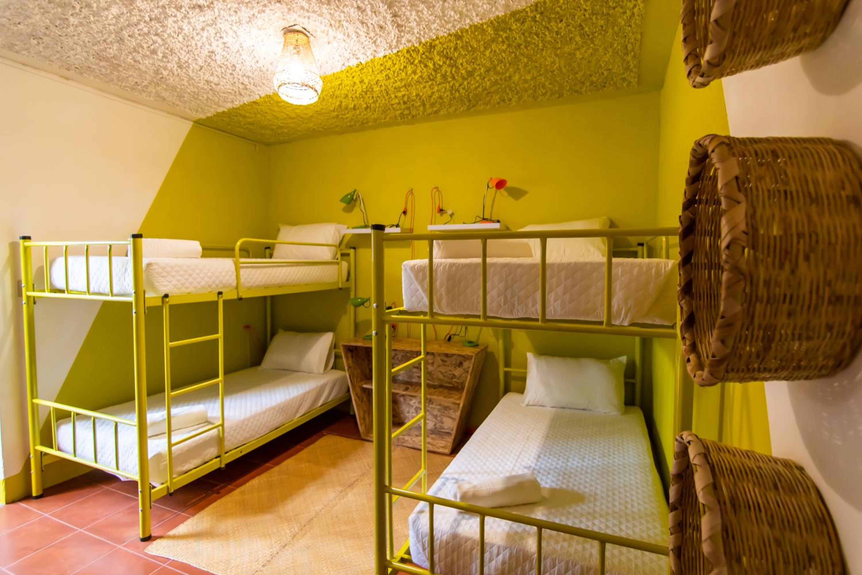 Bunk Bed In Mixed Dormitory Room