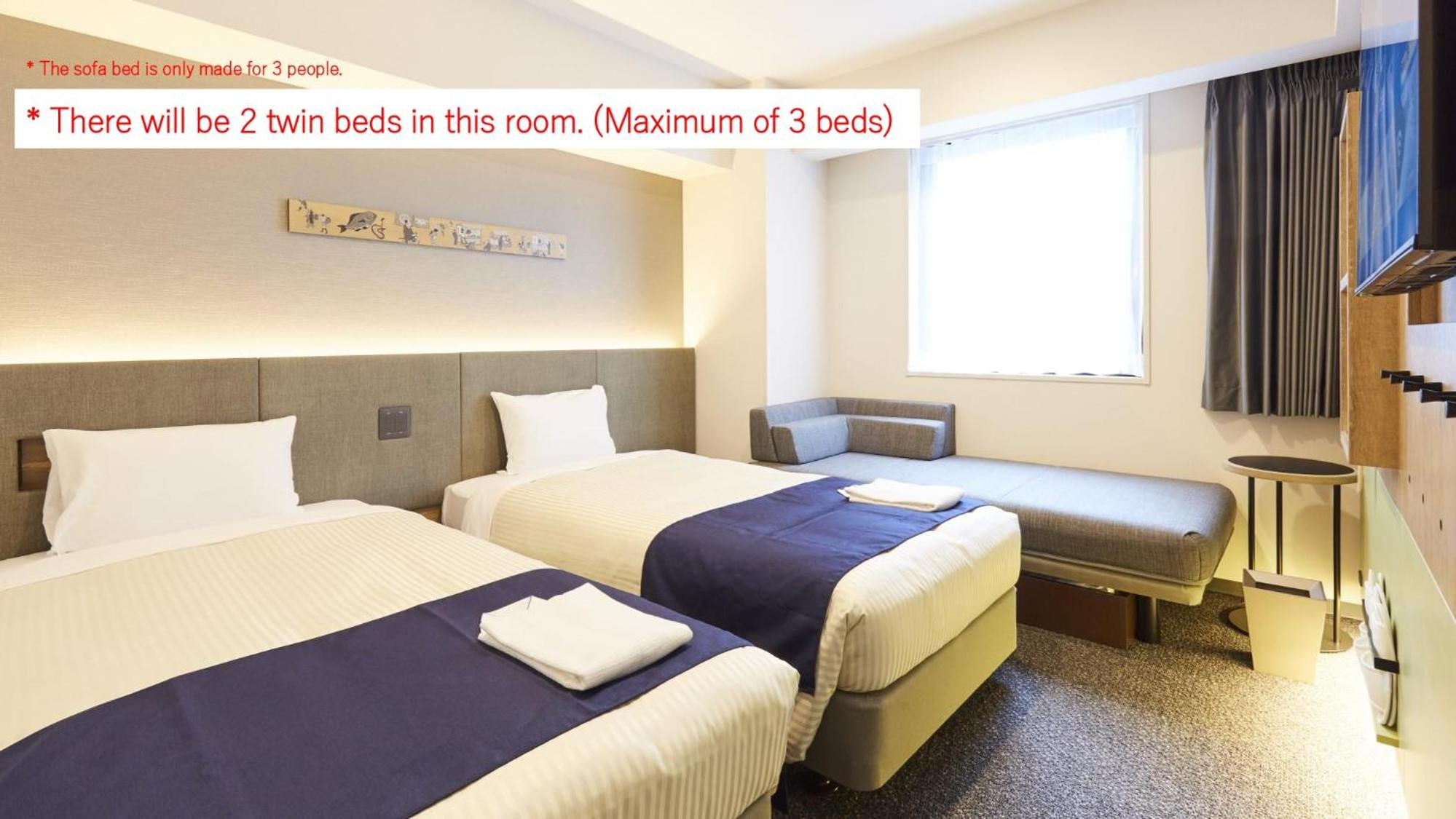 Standard Twin Room with Sofa Bed thumbnail 5