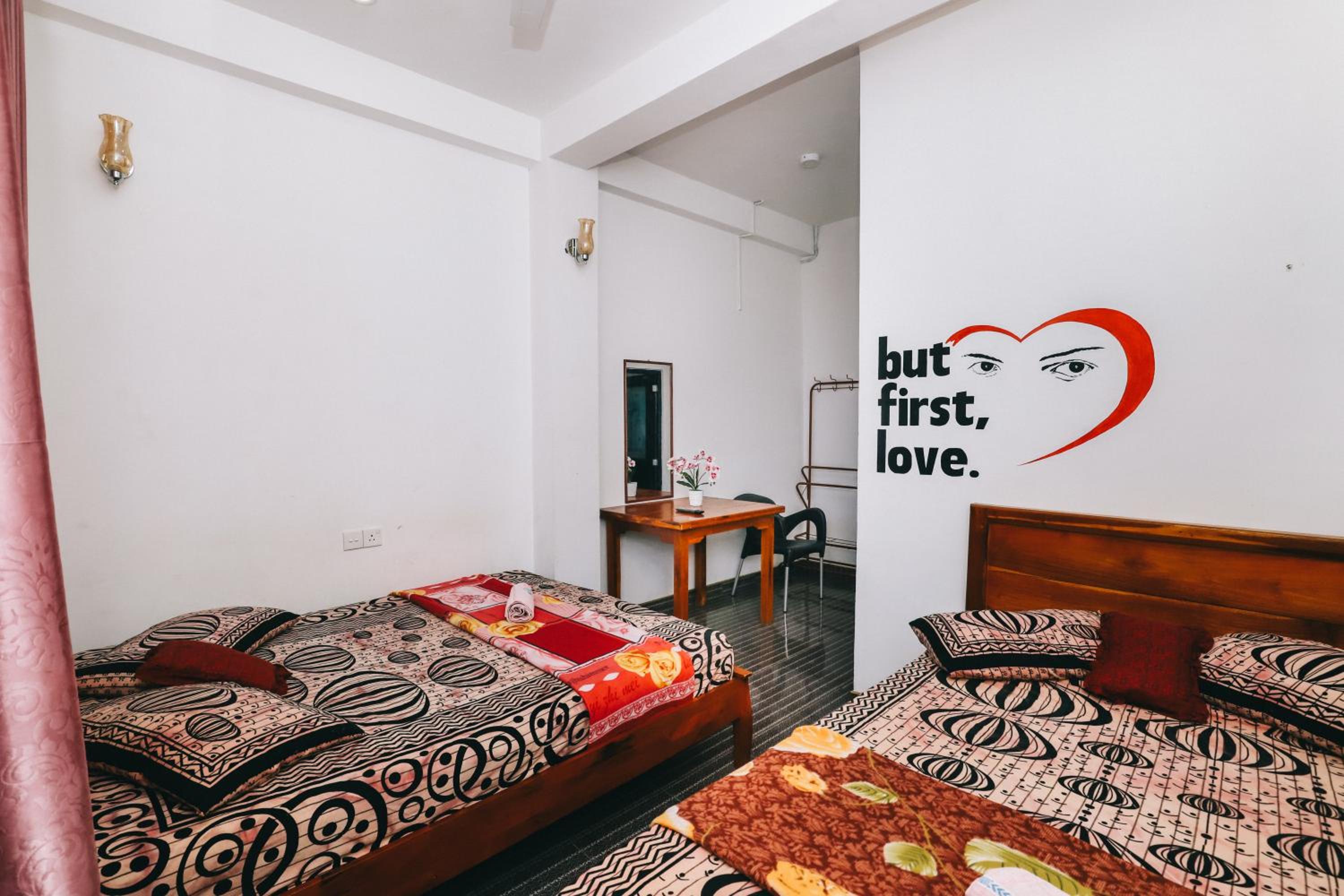 Doppelzimmer mit Gartenblick