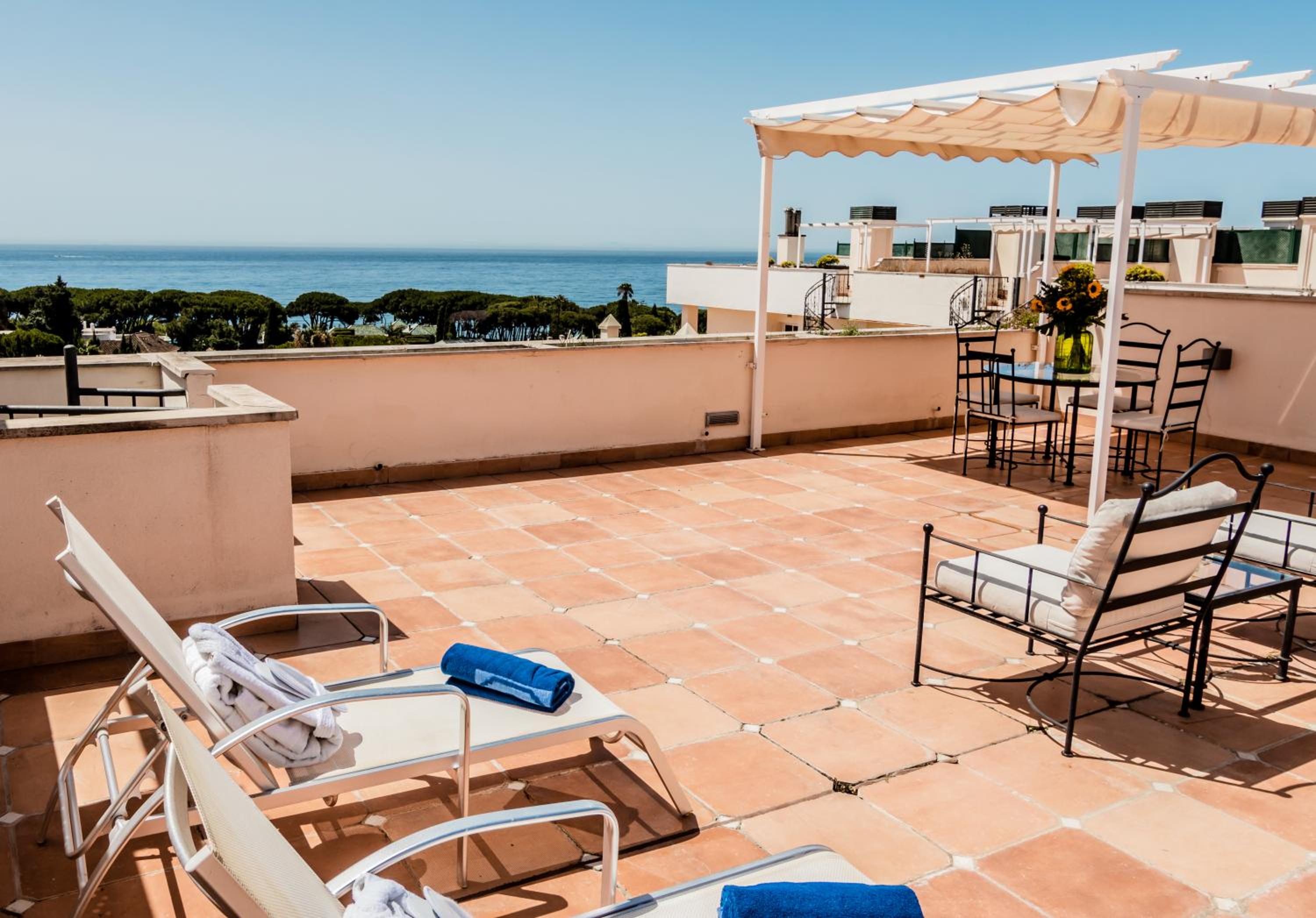 Three-Bedroom Penthouse Apartment with Sea View
