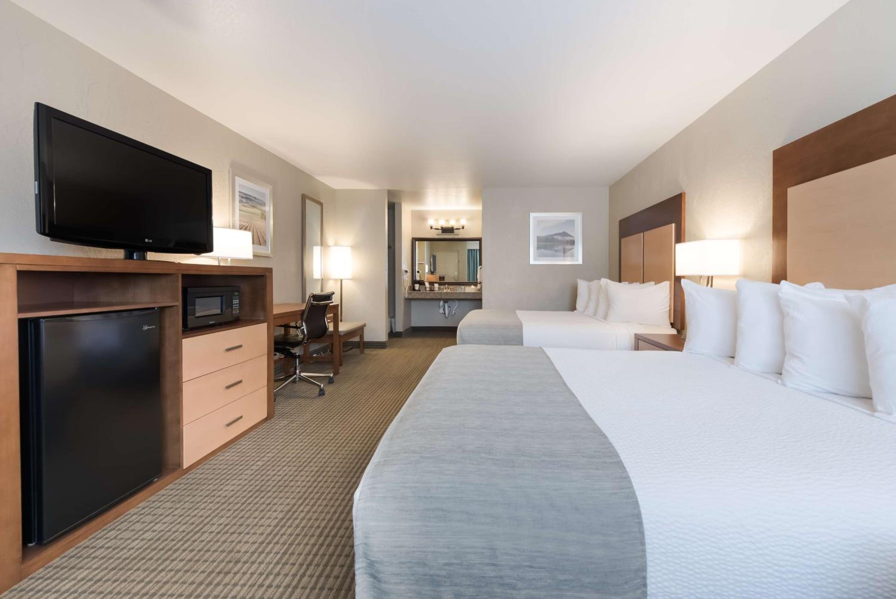 Queen Room - Mobility Accessible with Roll-In Shower
