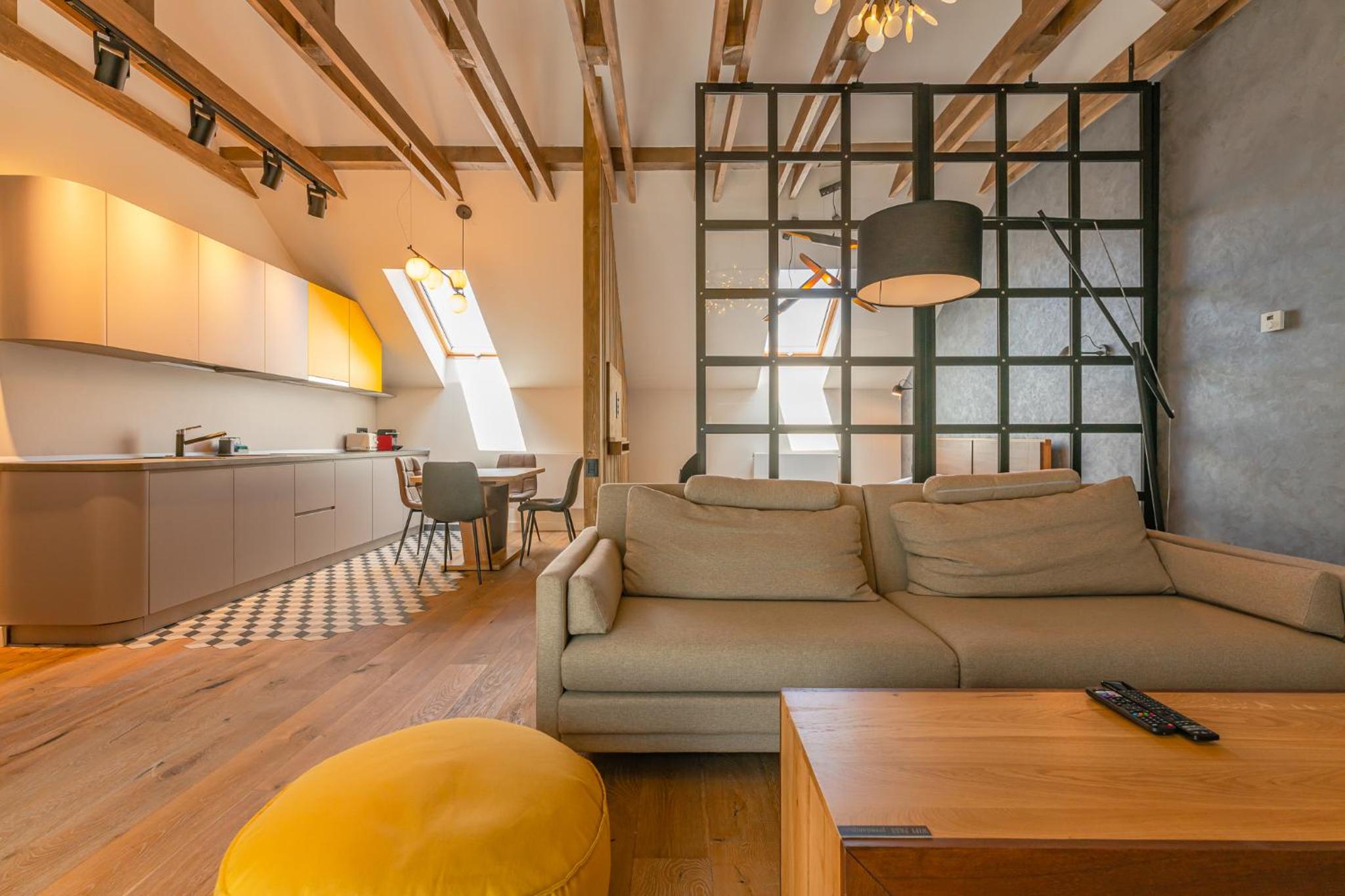Studio with Balcony