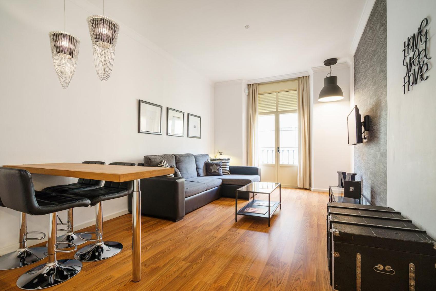 Apartamento de dos habitaciones