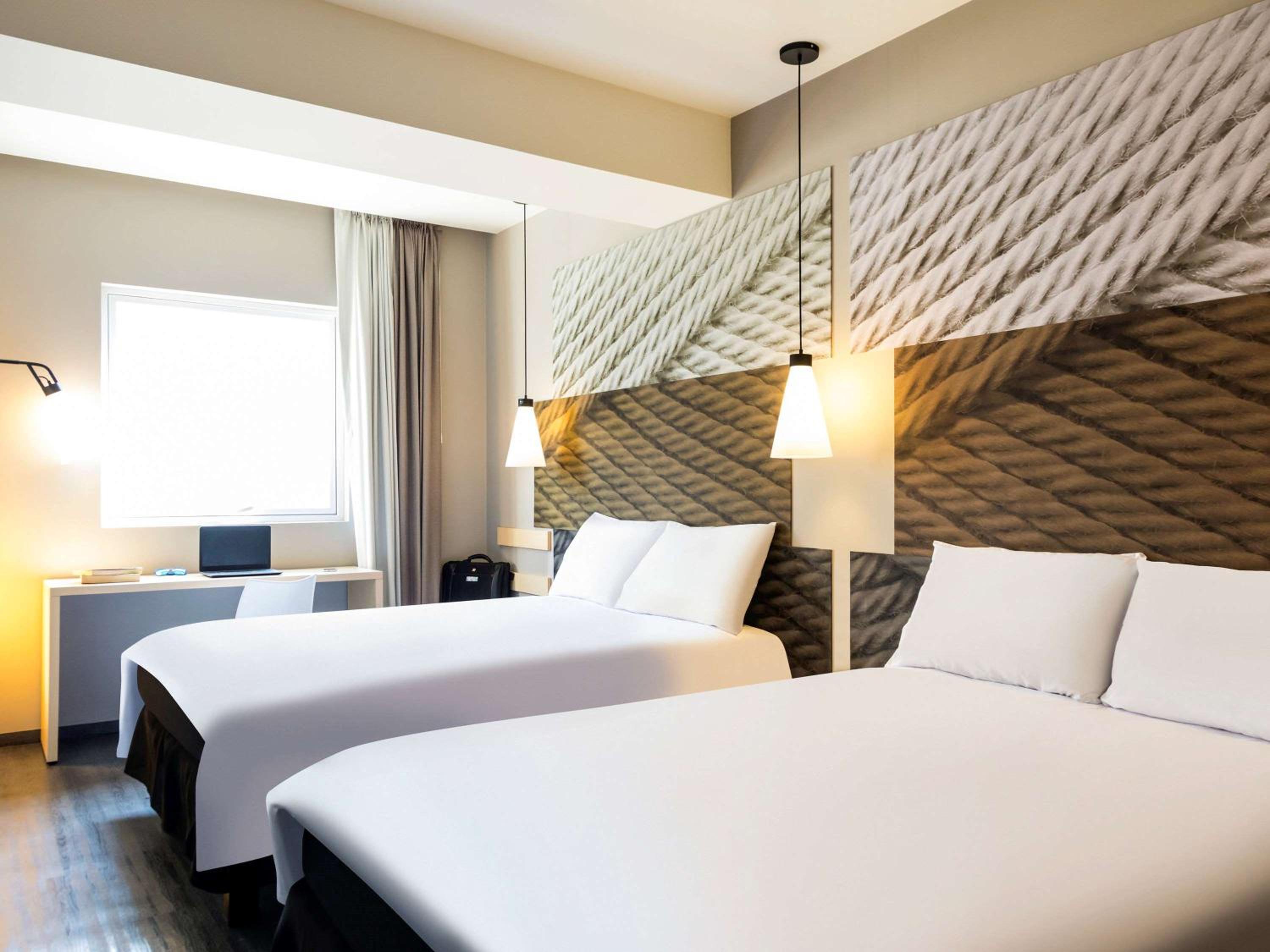 Standard Room with Twin Double Beds
