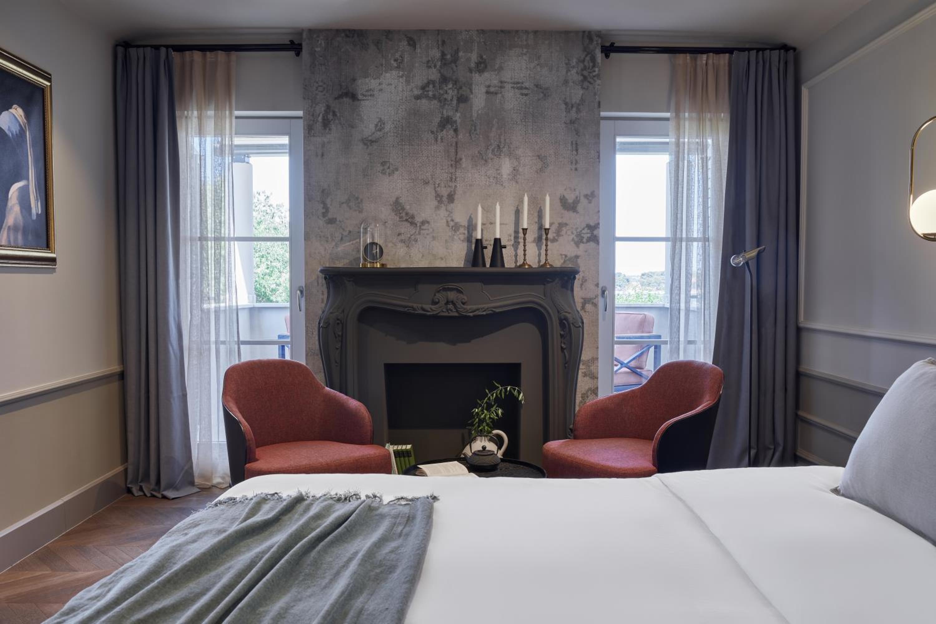 Deluxe Double Room with Balcony and Sea View - Photo 4