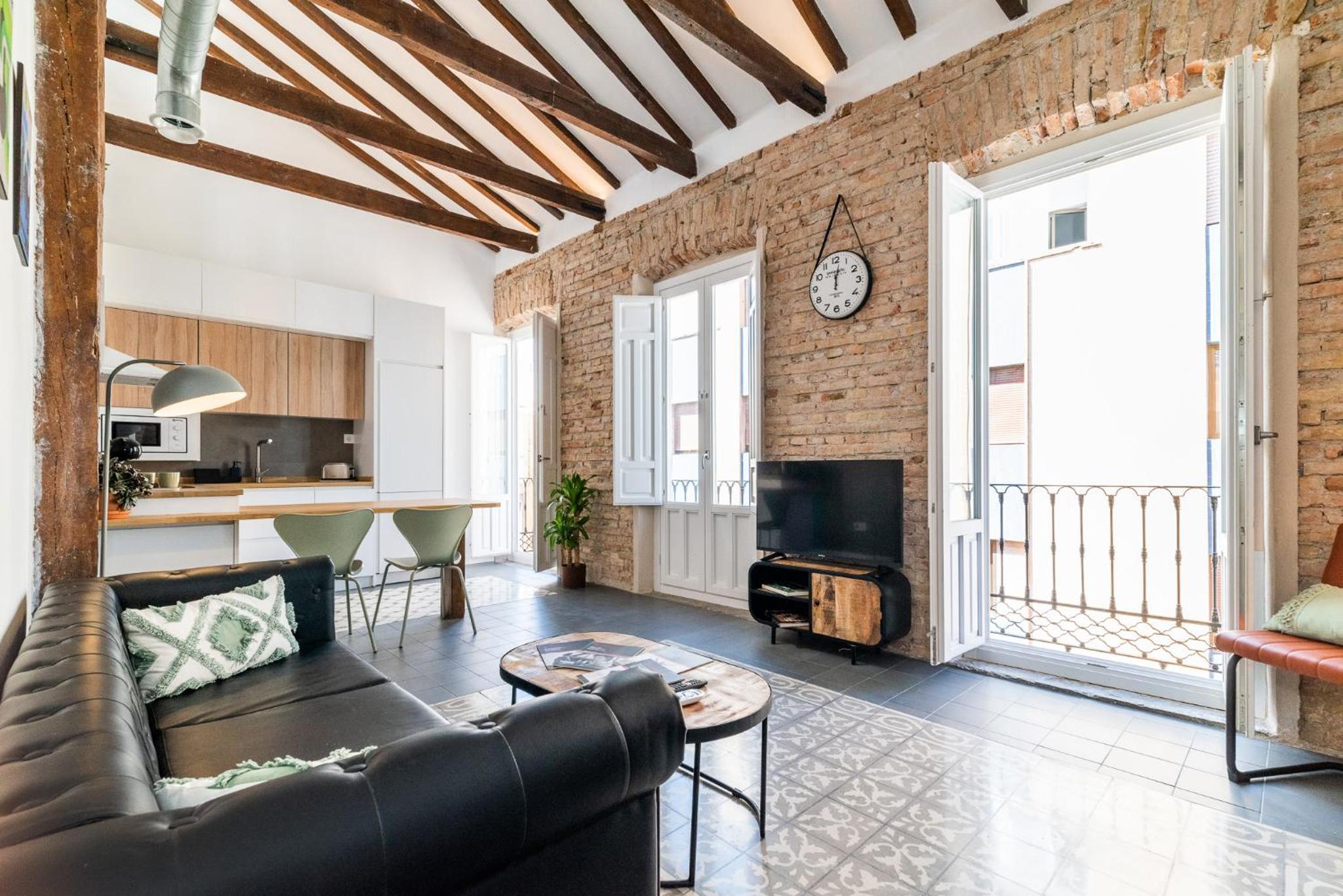 Apartamento de dos habitaciones