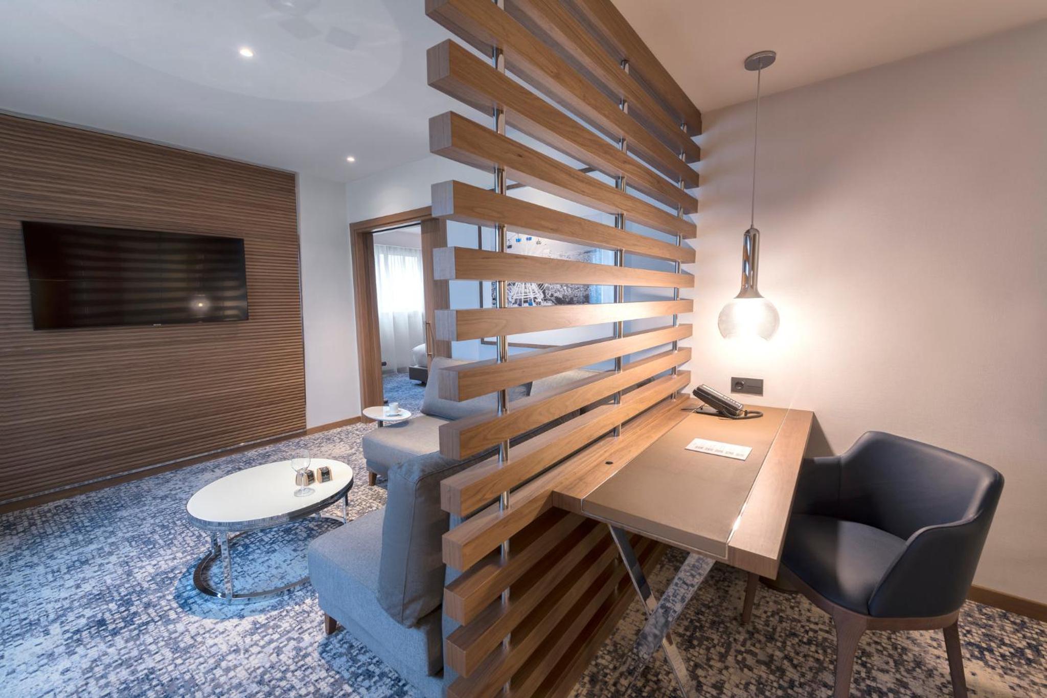 One-Bedroom King Suite with Sofa Bed and Balcony