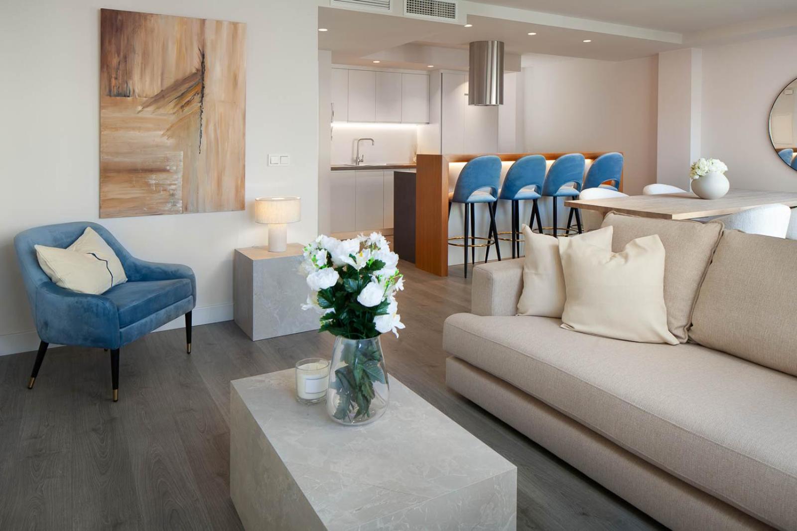 Apartamento de dos habitaciones