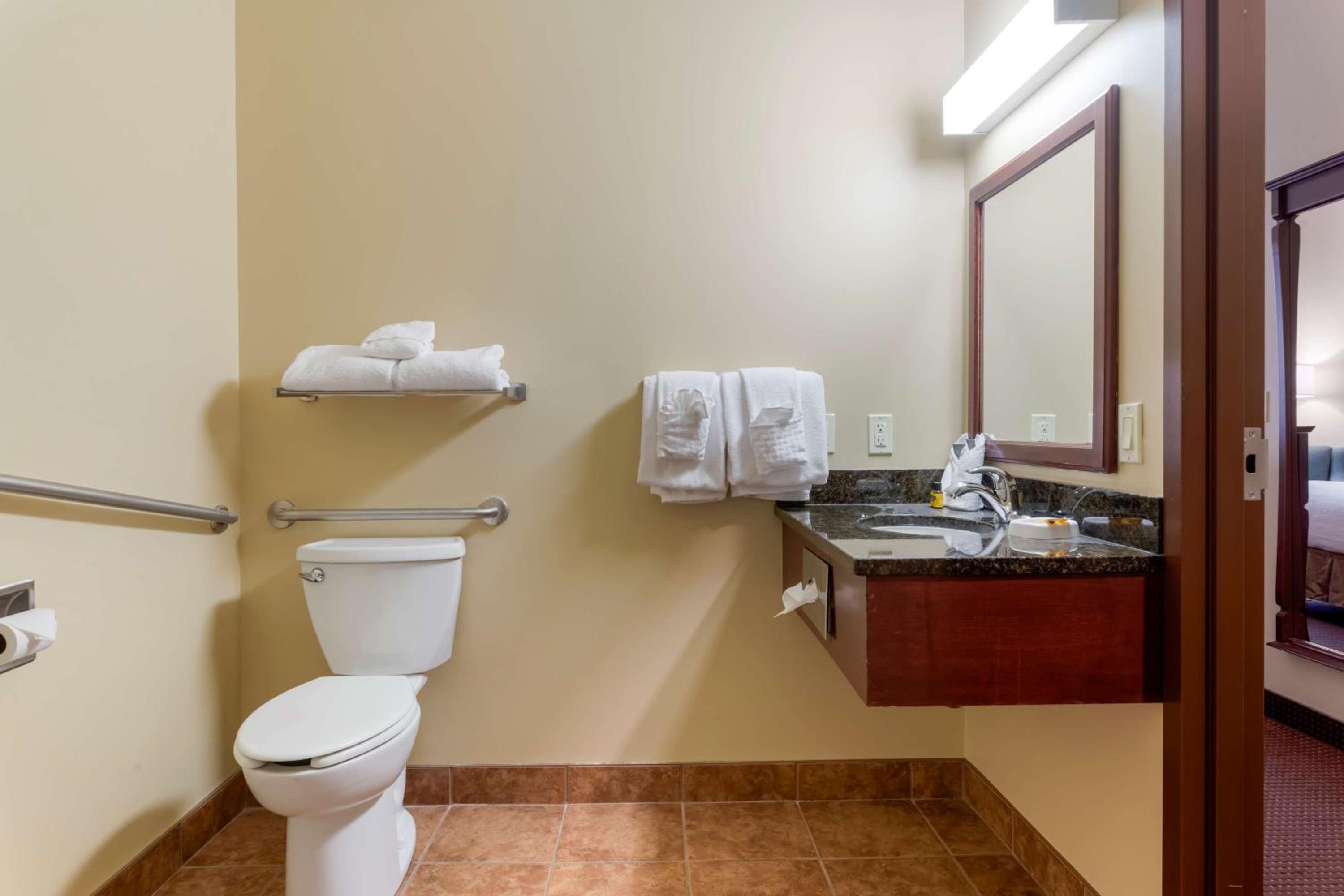 Queen Room with Roll-In Shower - Disability Access/Non-Smoking - Photo 5