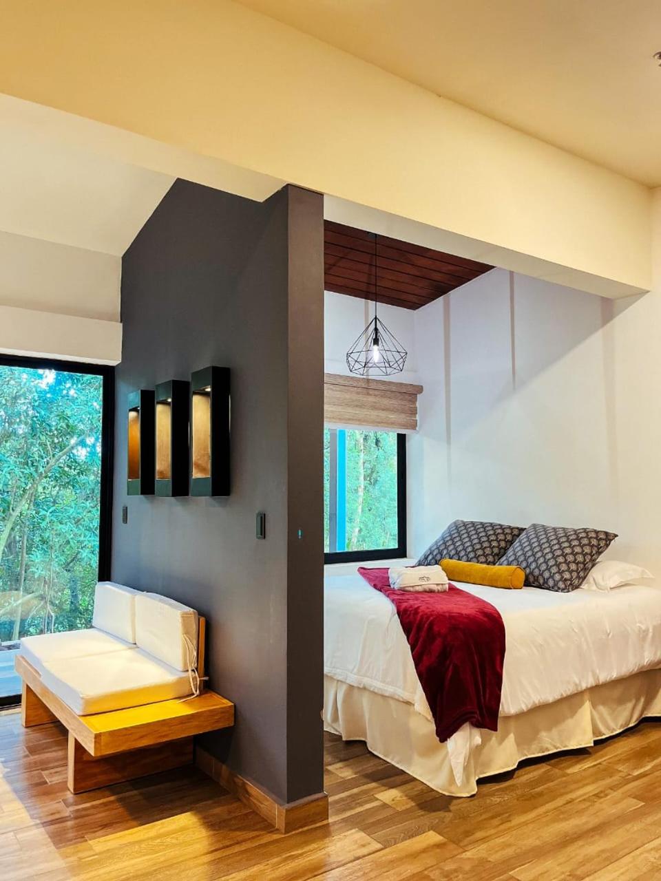 Suite con vista al jardín