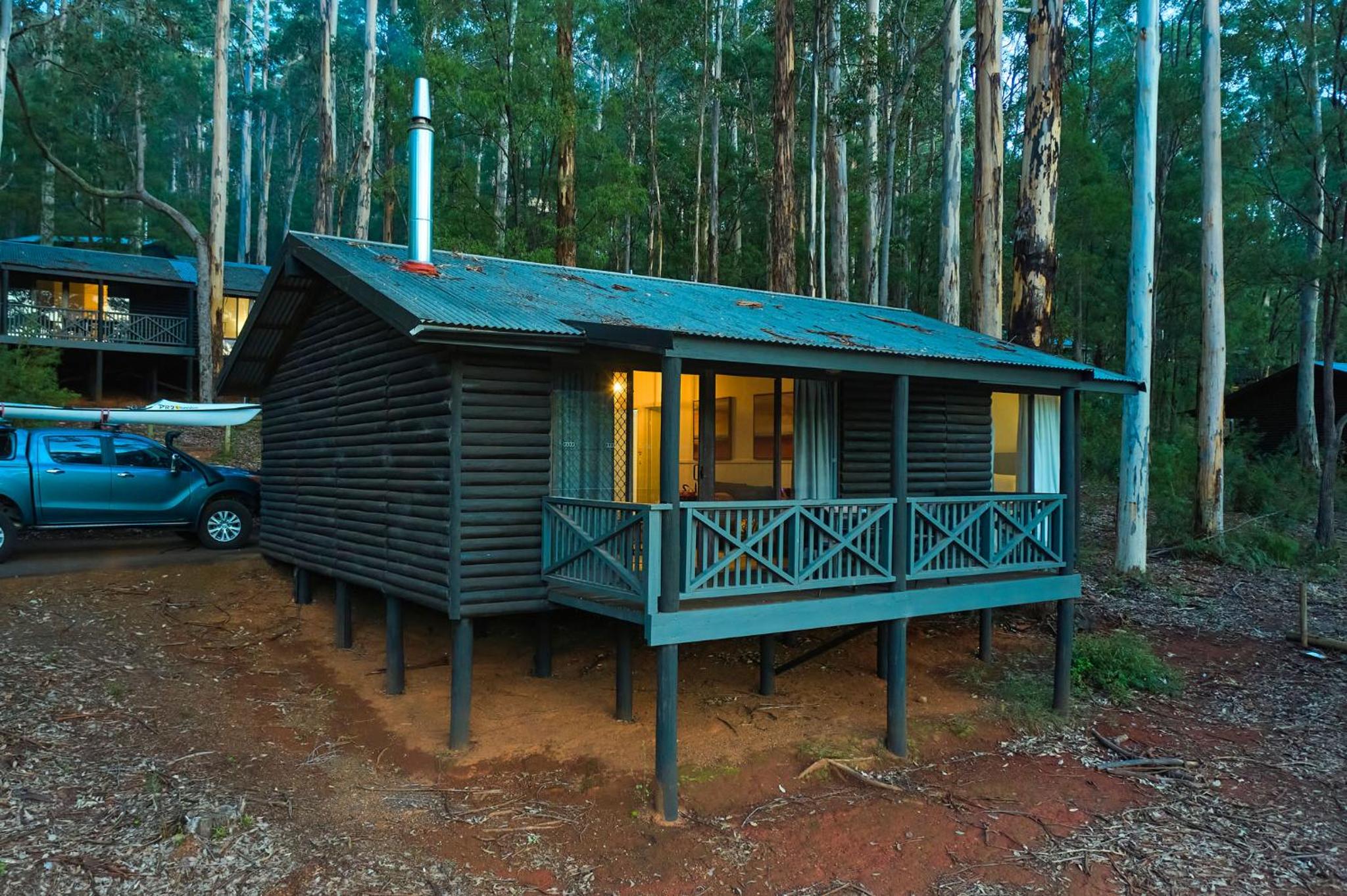 Two-Bedroom Chalet with Lake View