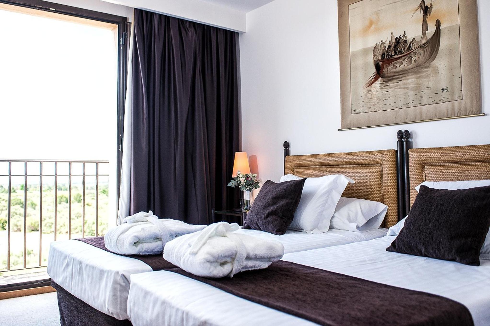 Habitación Doble o con Dos Camas con Vista al Jardín