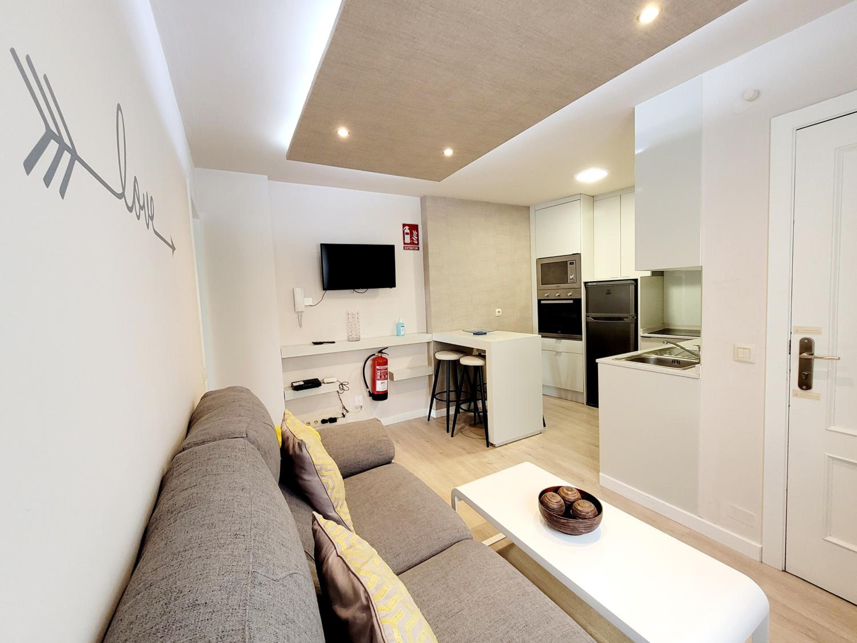 Apartamento de dos habitaciones