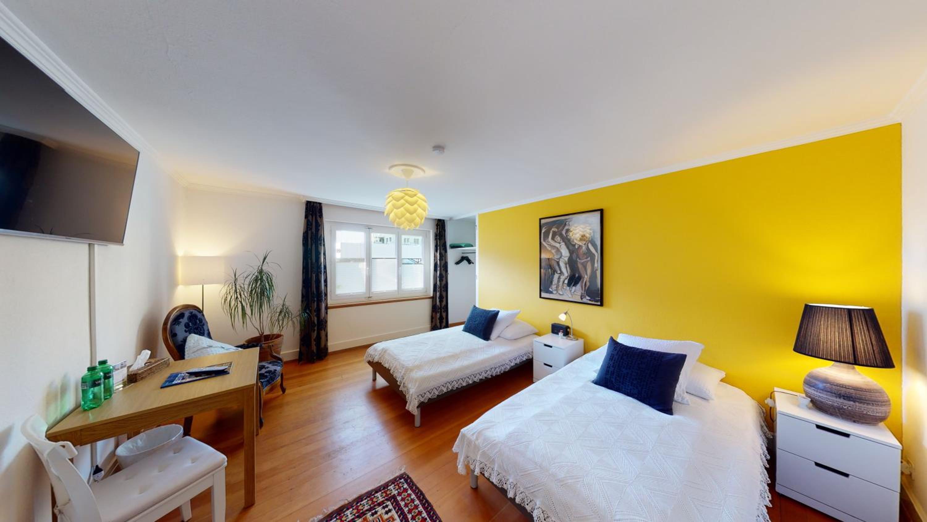 Twin Room with Shared Bathroom