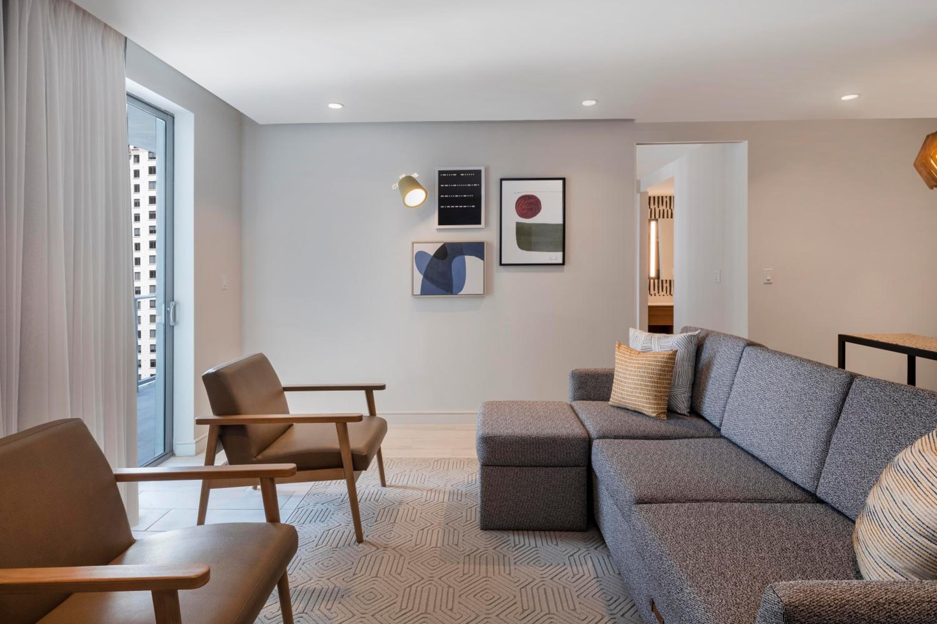 One Bedroom King Suite with ADA Accessible Shower - Sofa Bed and BalconyNon-Smoking