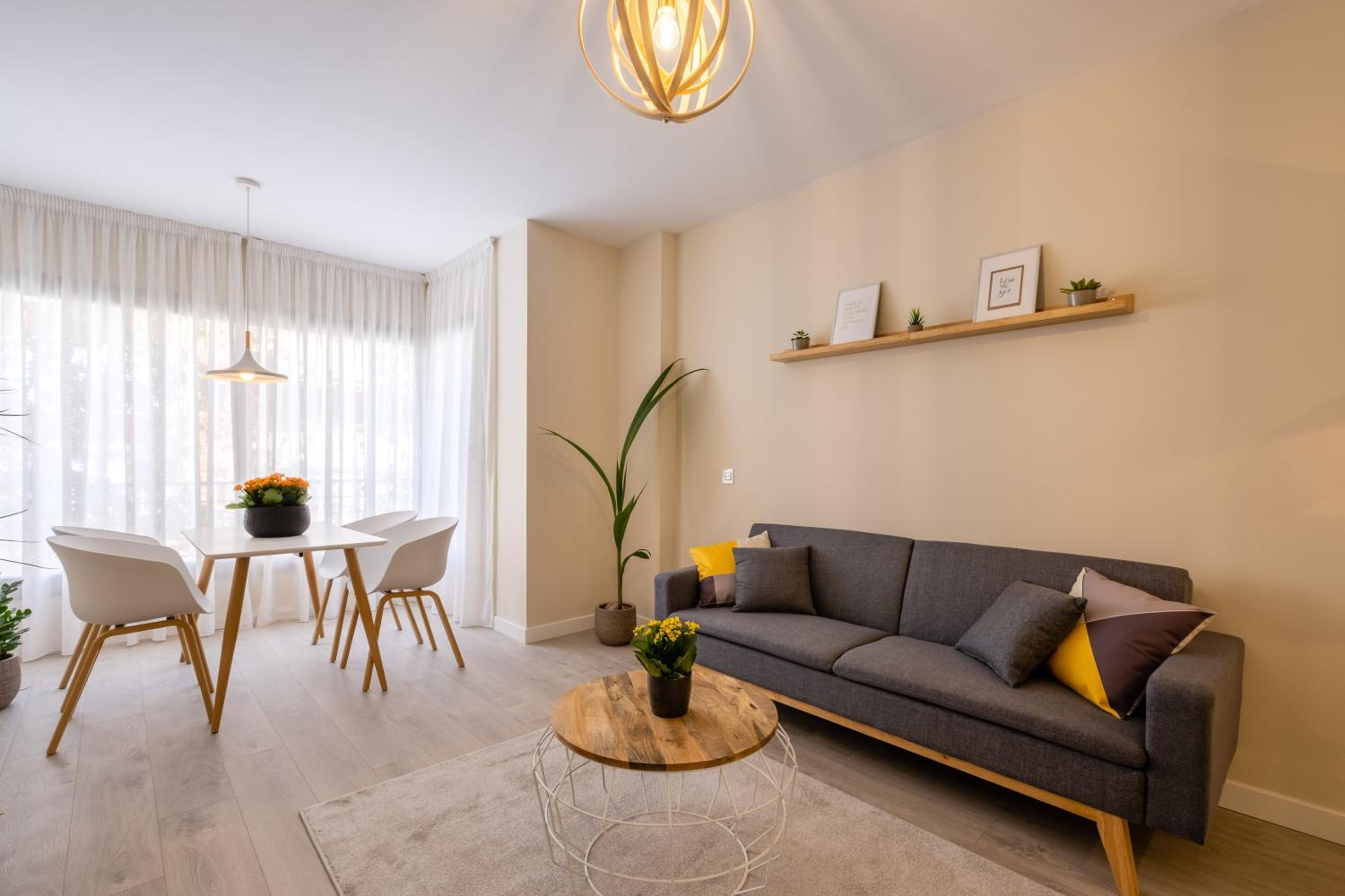 Apartamento de dos habitaciones