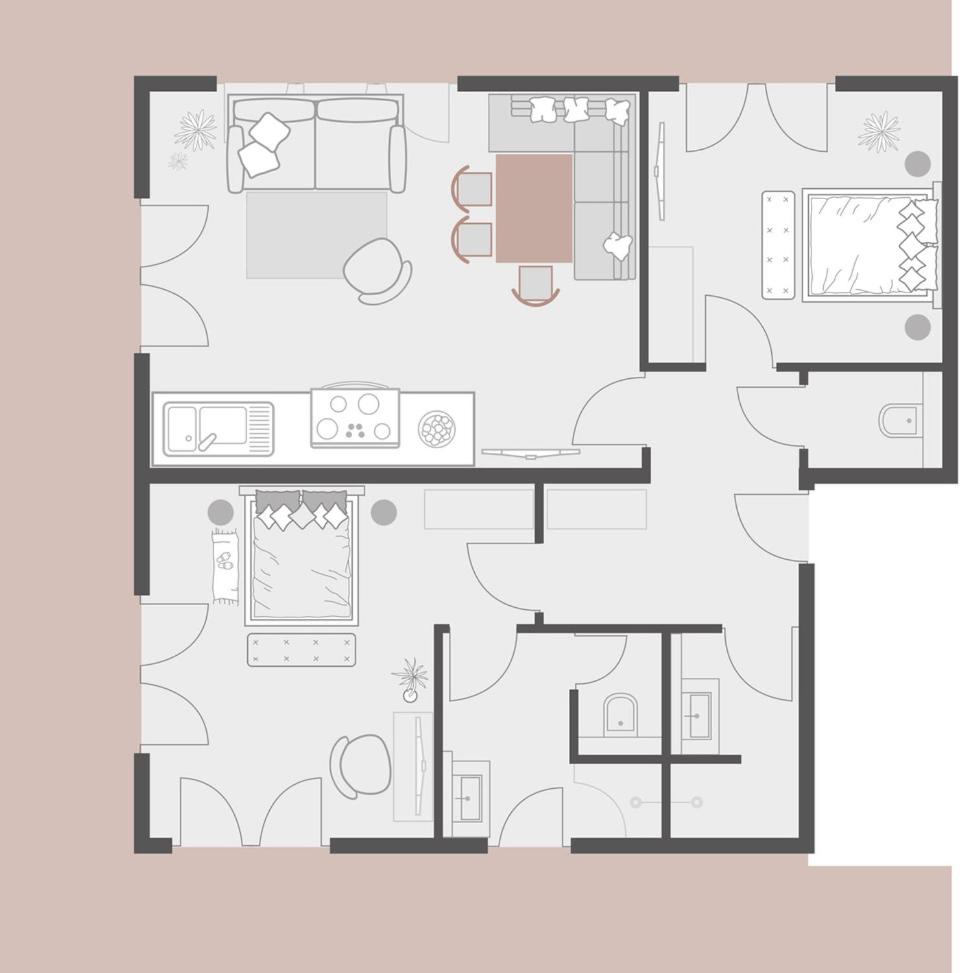 Two-Bedroom Apartment photo 2