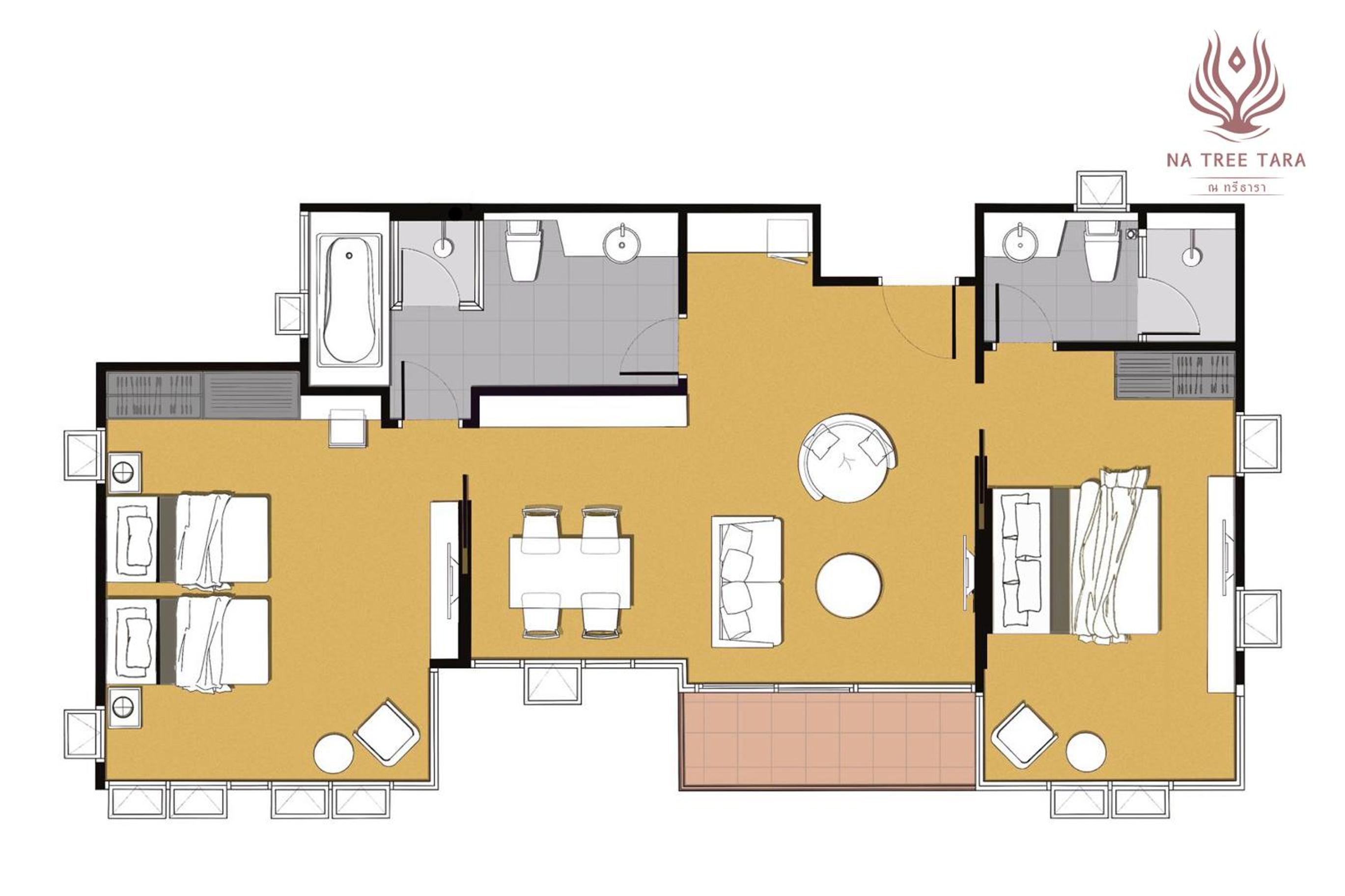 Two-Bedroom Suite with River View - Photo 3