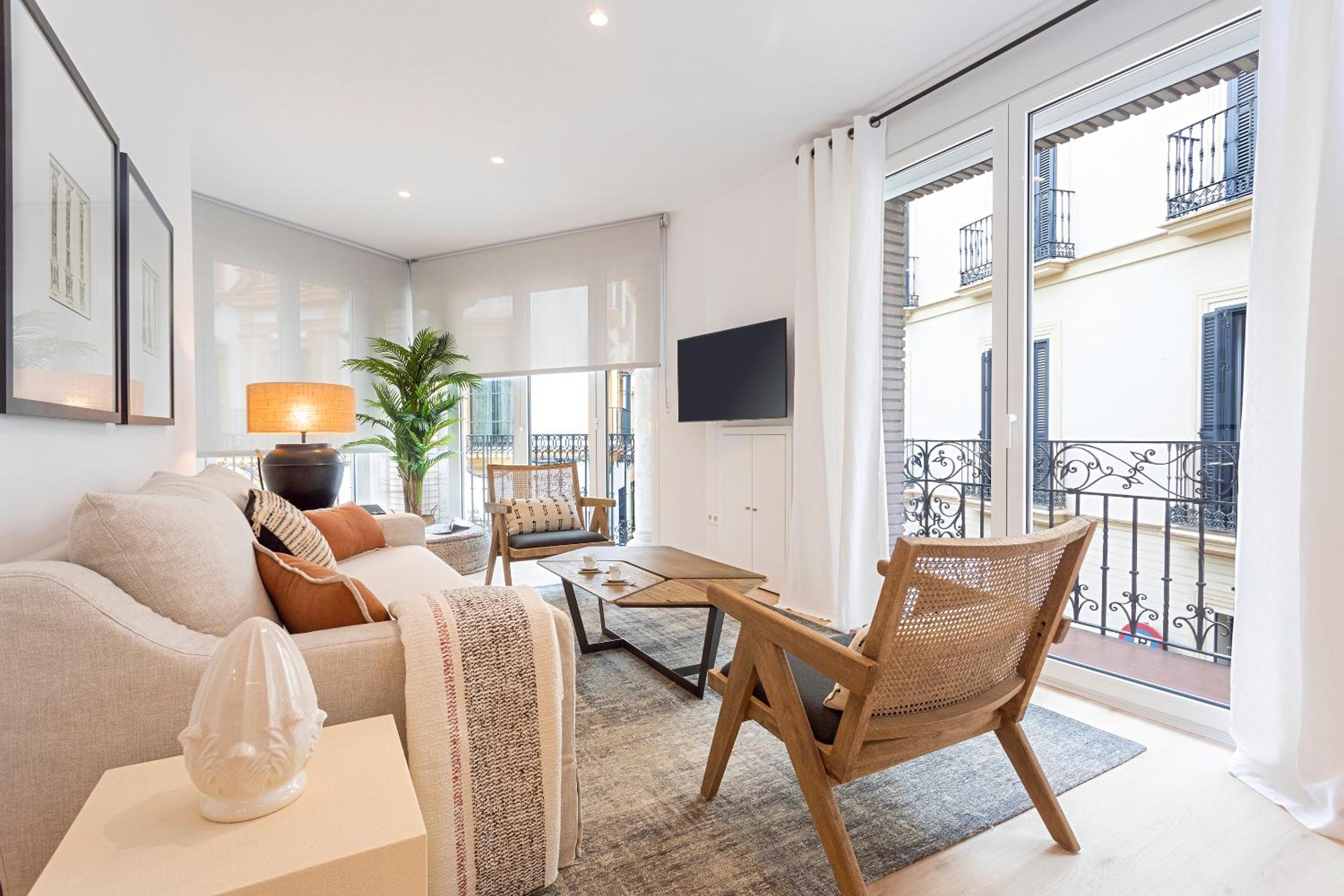 Apartamento con Balcón