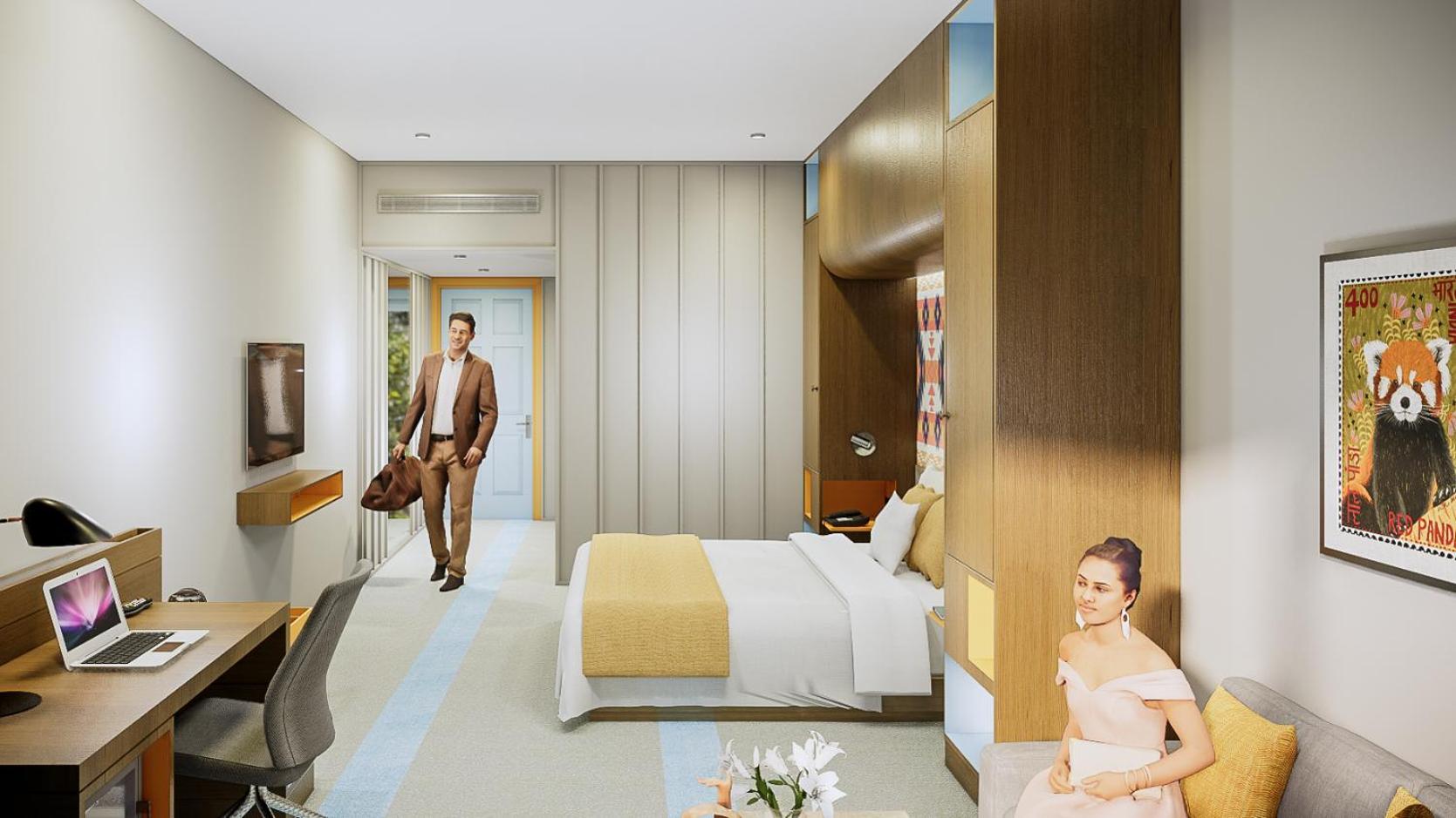 Deluxe Double Room (2 Adults + 1 Child)  (with 15% discount on Laundry Service,Welcome drink upon arrival,Happy Hours 11 am to 11 pm,Upgrade to deluxe/premium category,surprise gift upon check out and dinner with mocktail/beer for couple during the day) - Photo 6
