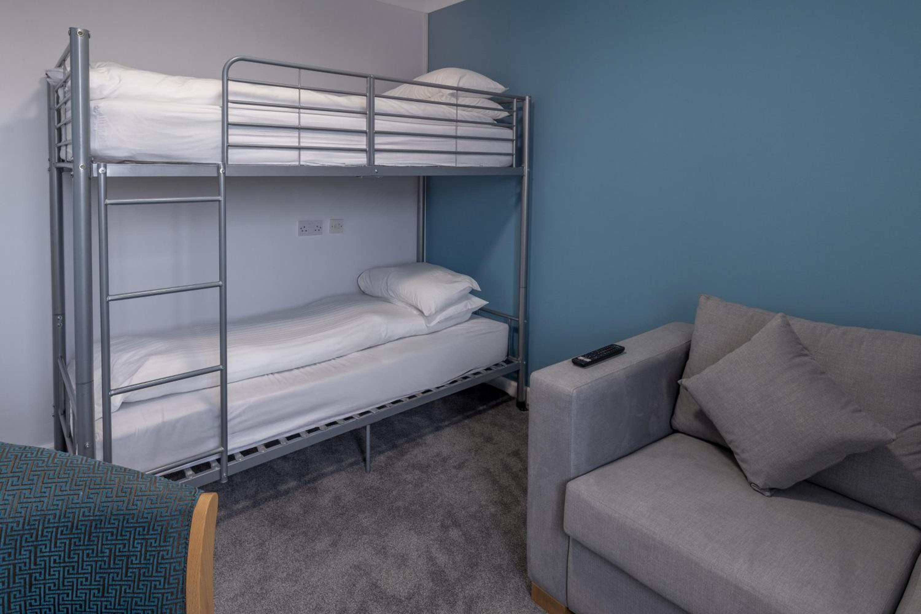 Family Room with One Double Bed, One Bunk Bed and One Sofa Bed - Non-Smoking