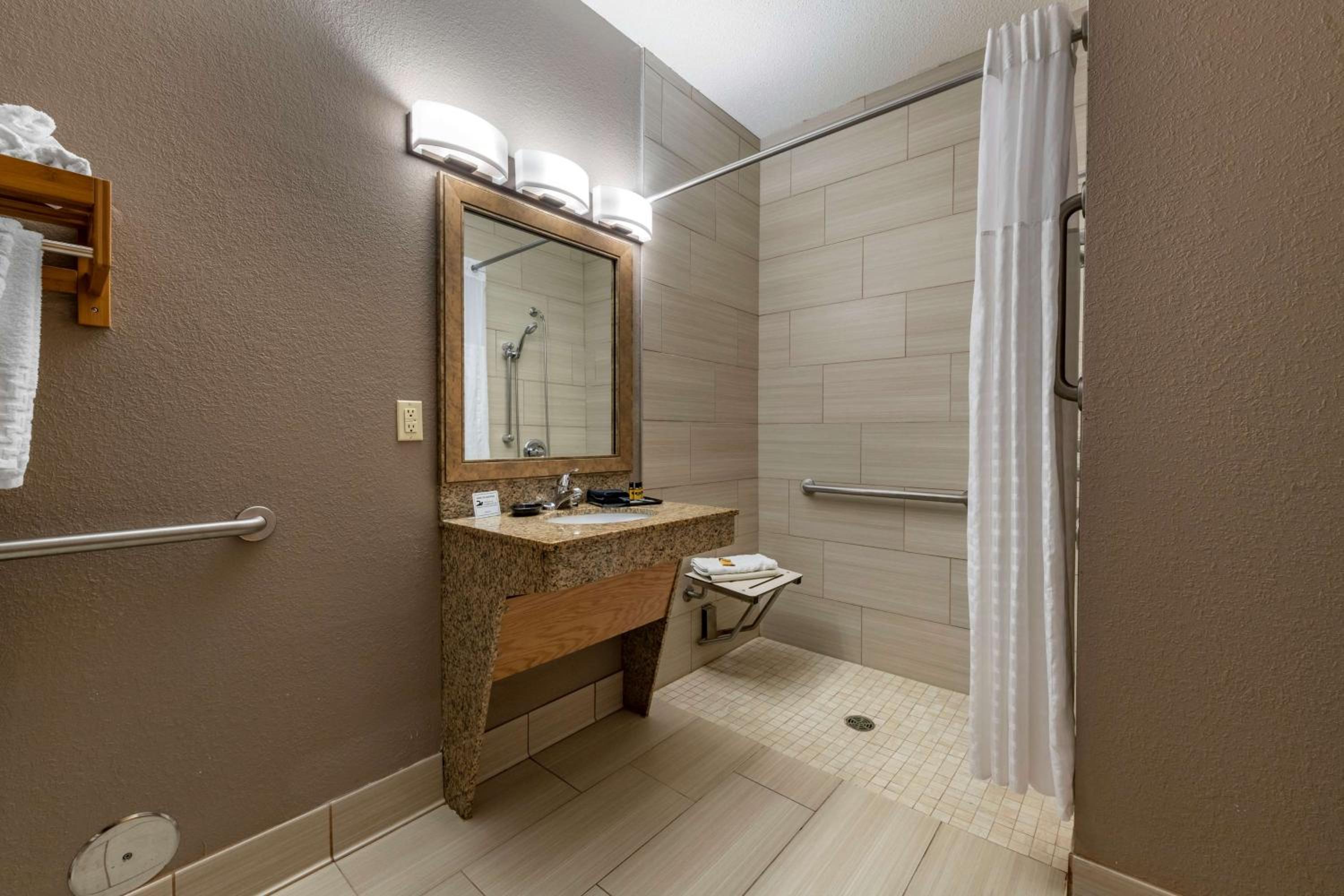 Queen Room with Roll-In Shower - Disability Access/Non-Smoking photo 3