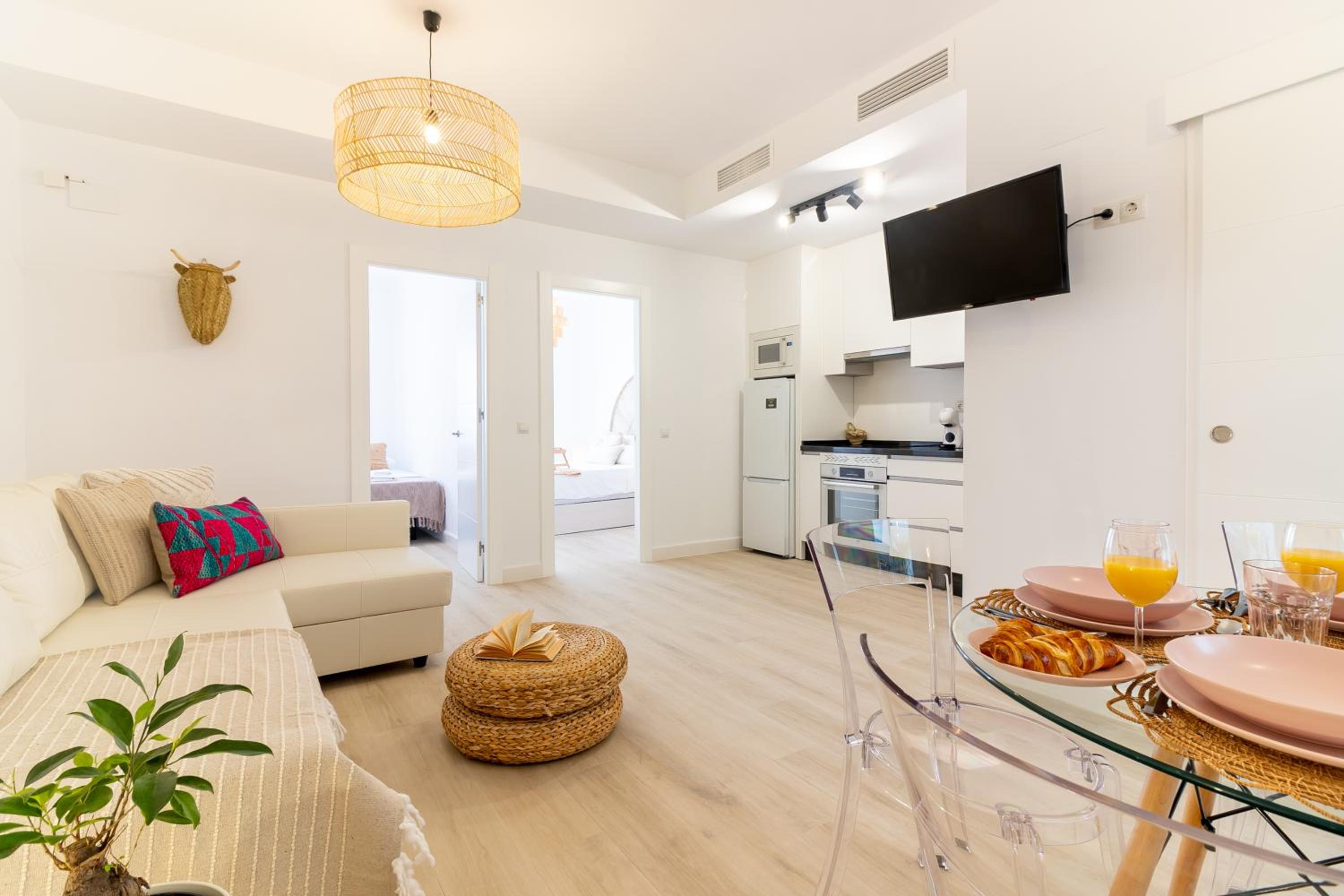 Apartamento de dos habitaciones