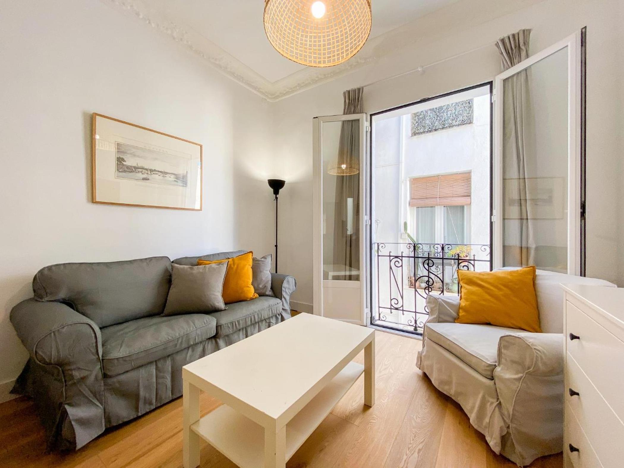 Apartamento de dos habitaciones