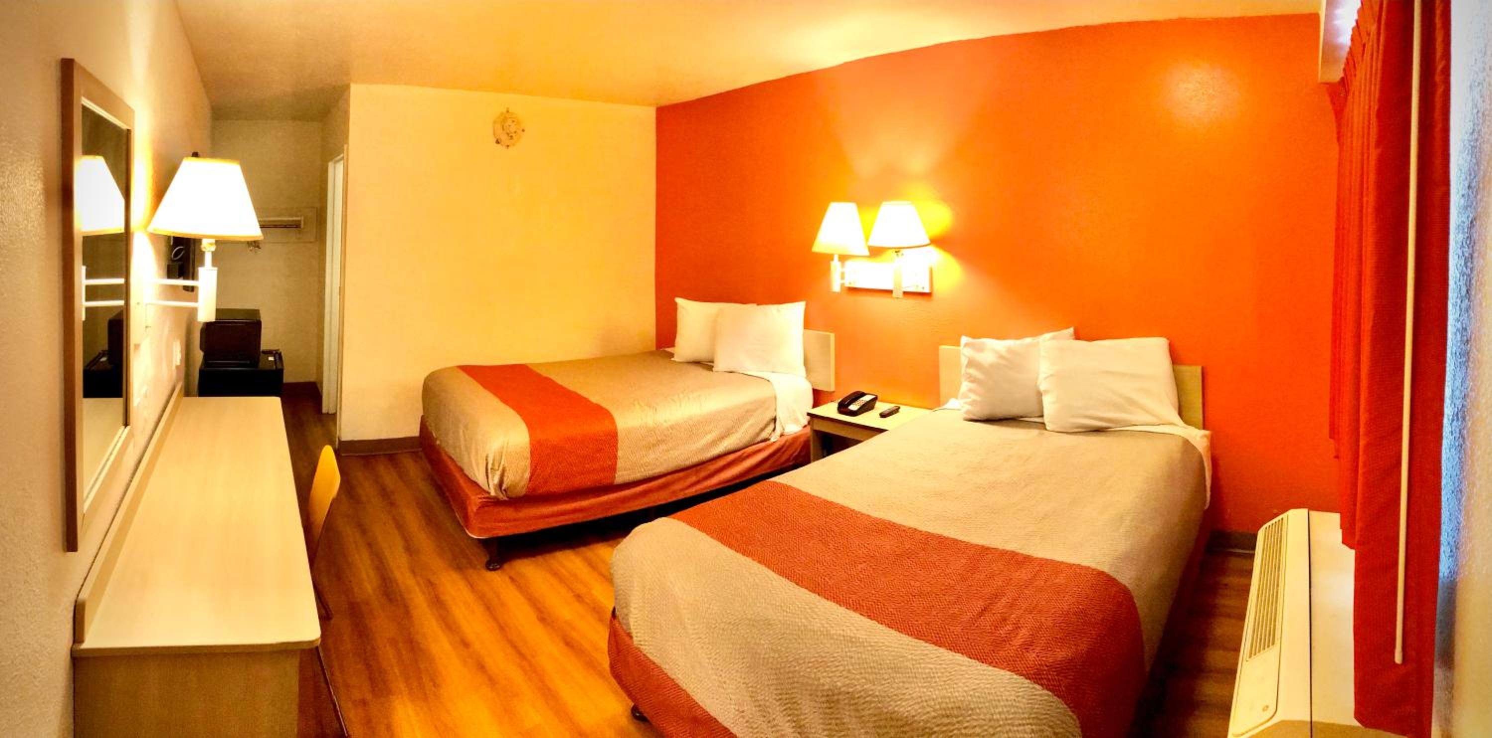 2 Double Beds, Mobility/Hearing Accessible Room, Tub w/ Grab Bars, Non-Smoking photo 1