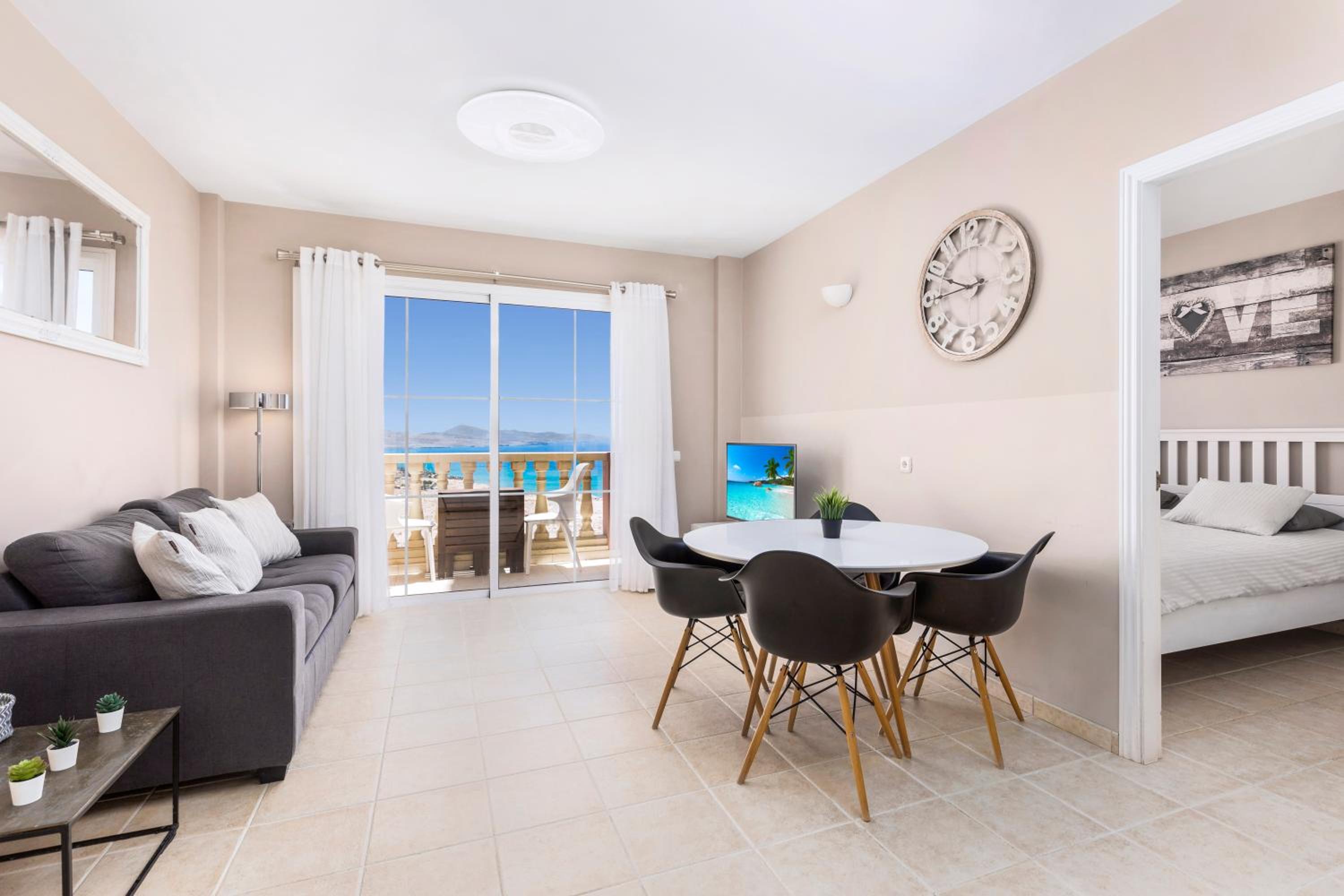 Apartamento con vista al mar